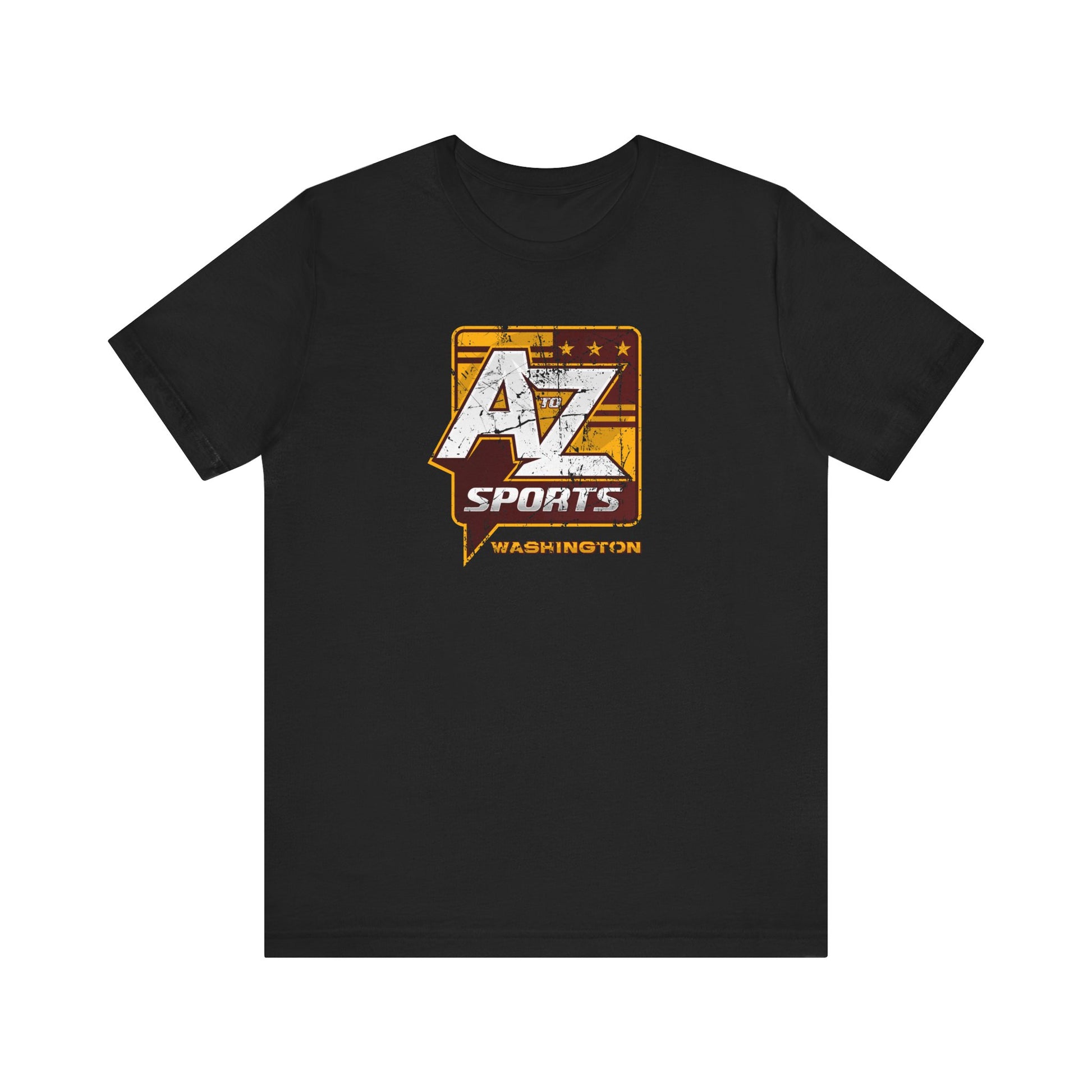 A to Z Sports Commanders Distressed Logo T-Shirt