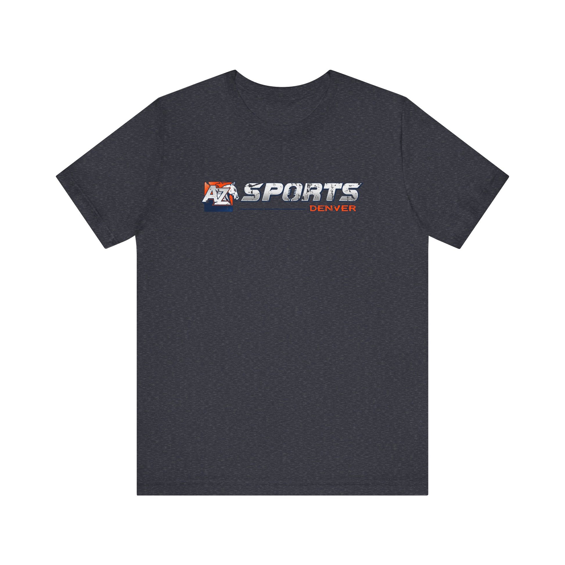 A to Z Sports Broncos Distressed Horizontal T-Shirt