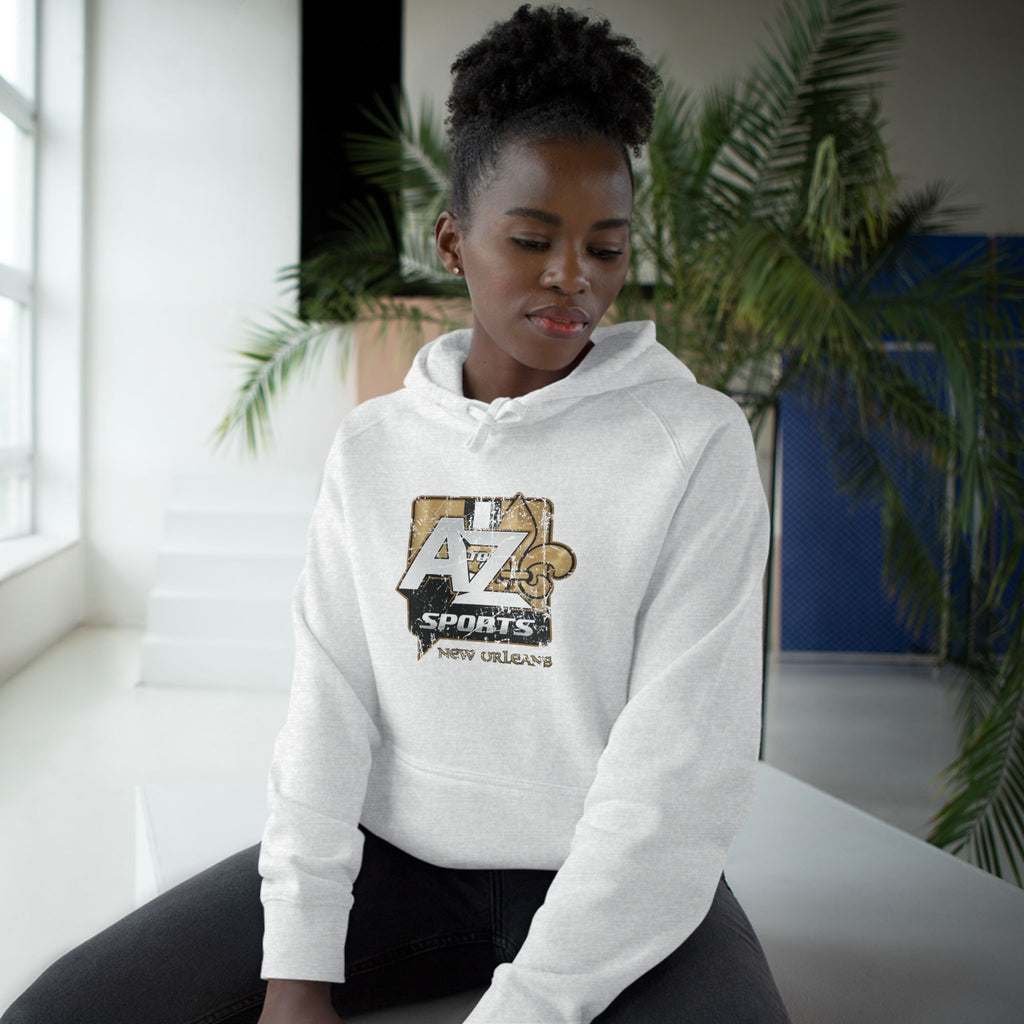 A to Z Sports Saints Distressed Hoodie