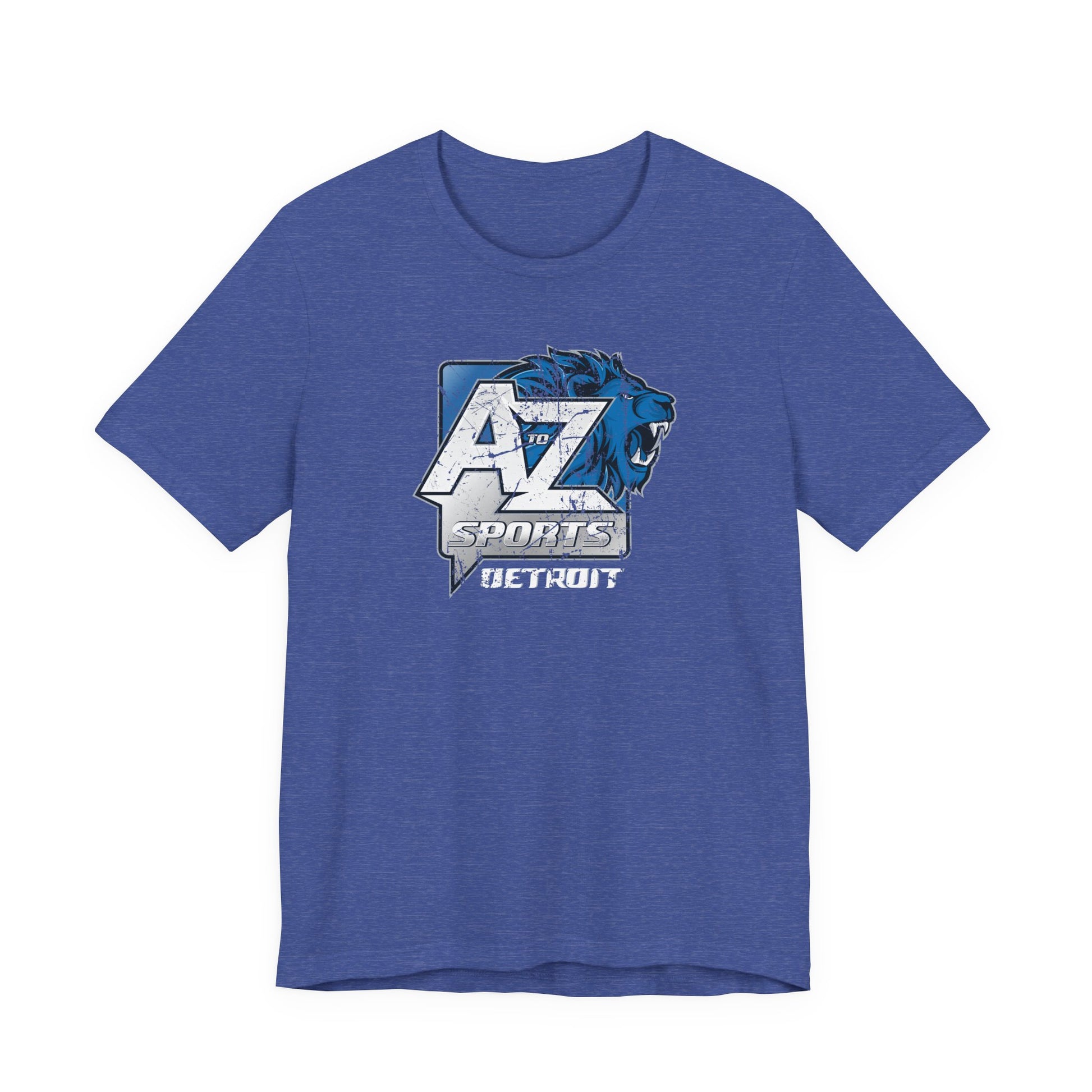 A to Z Sports Lions Distressed T-Shirt
