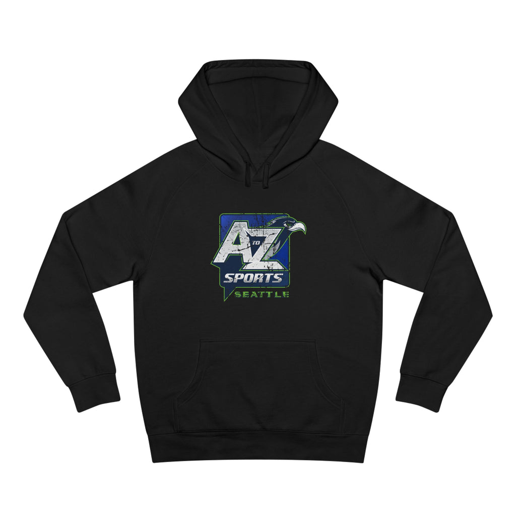 A to Z Sports Seahawks Distressed Hoodie