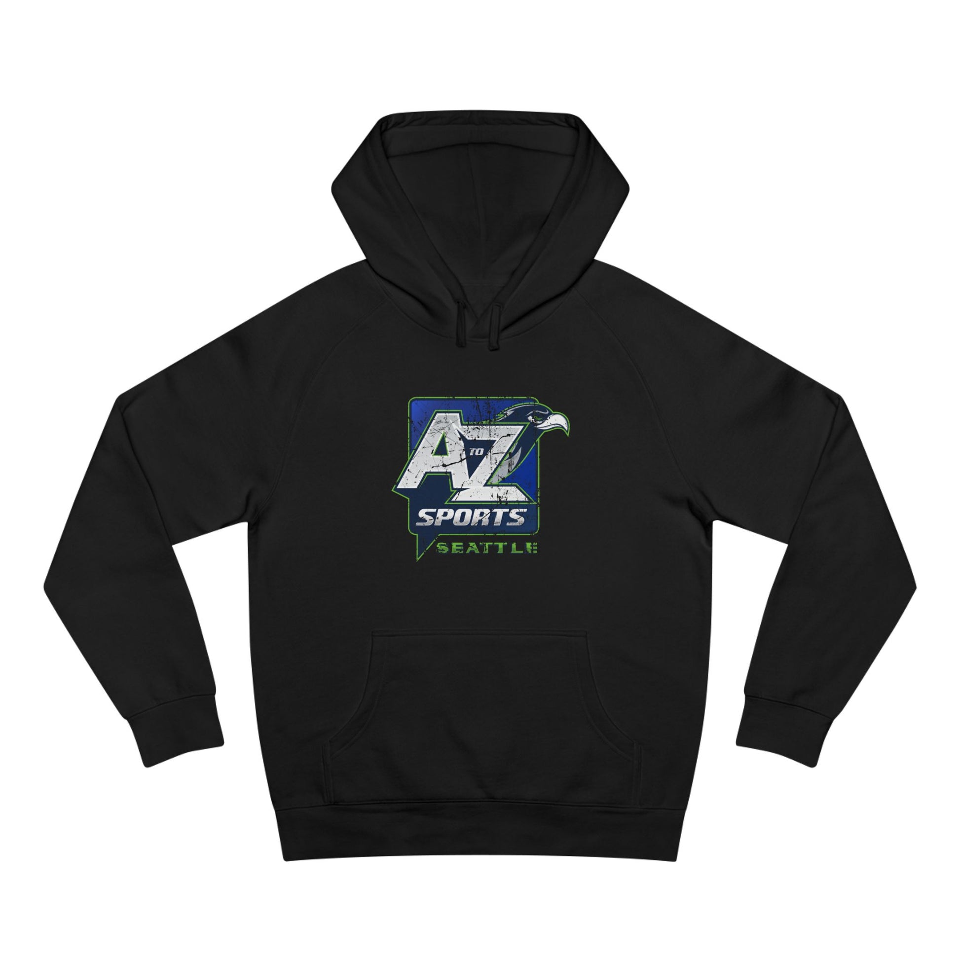A to Z Sports Seahawks Distressed Hoodie