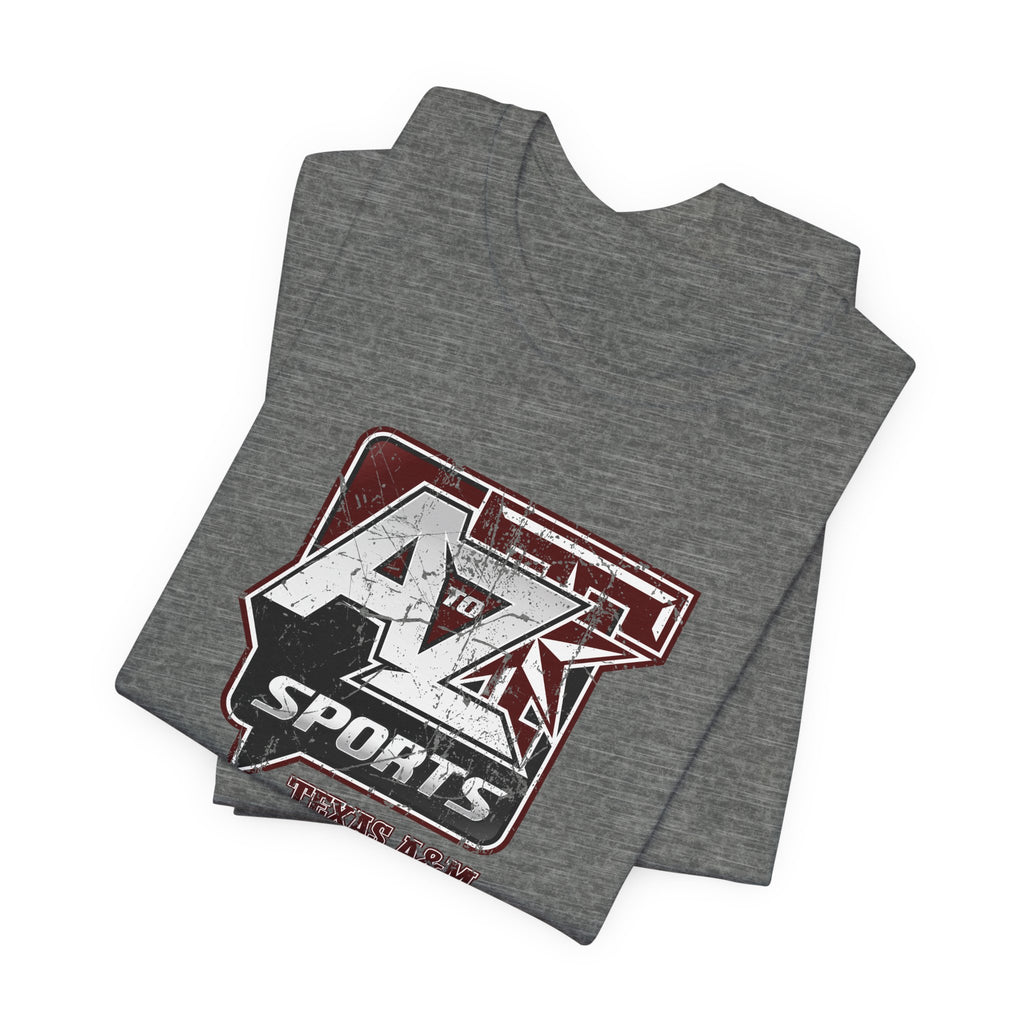 A to Z Sports Texas A&M Distressed T-Shirt