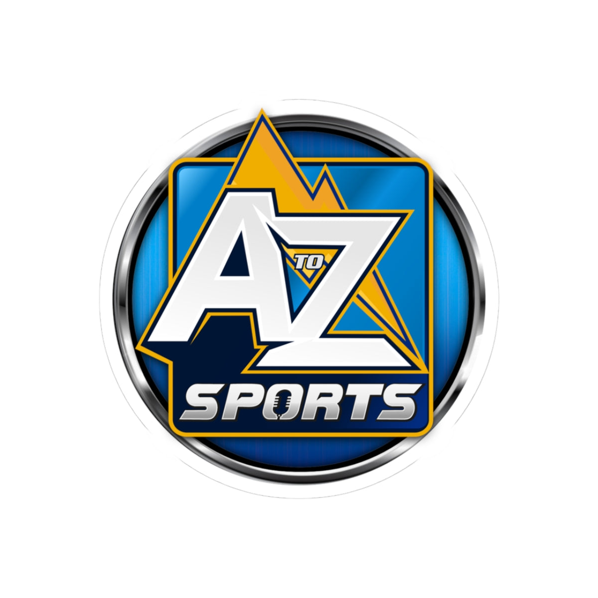 A to Z Sports Steelers Sticker