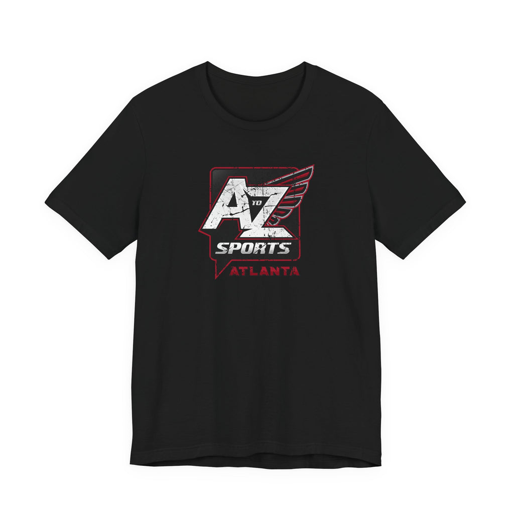 A to Z Sports Falcons Distressed Pocket T-Shirt