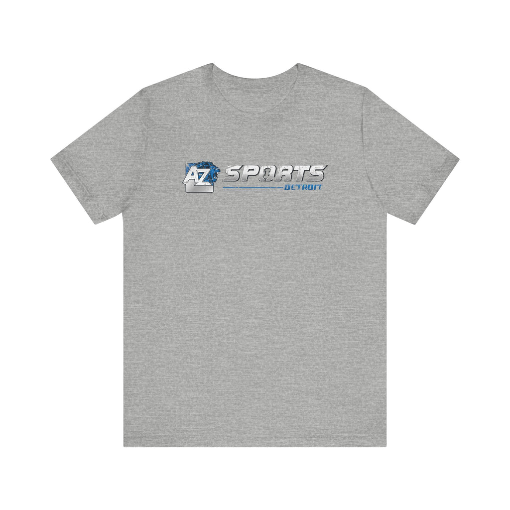 A to Z Sports Lions Distressed Horizontal T-Shirt