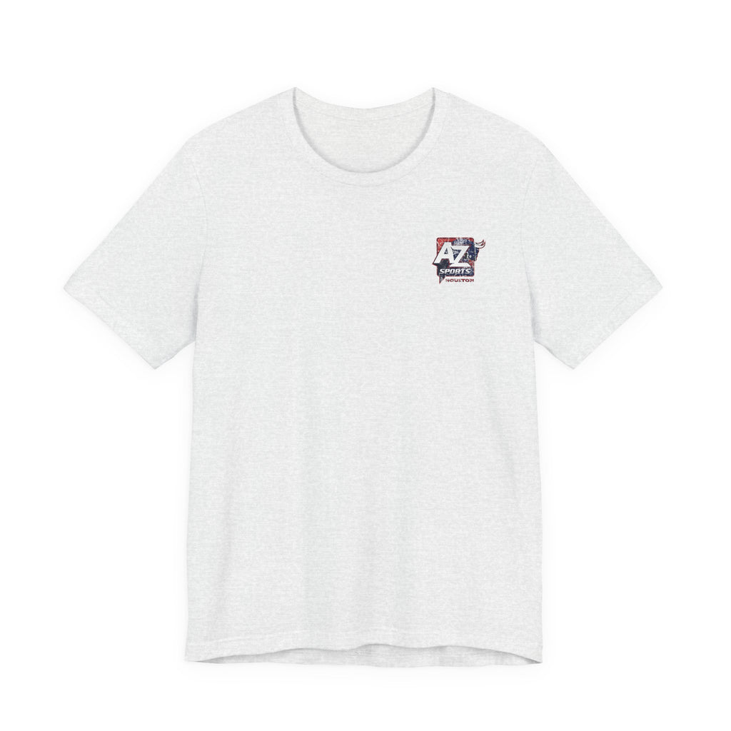A to Z Sports Texans Distressed Pocket T-Shirt