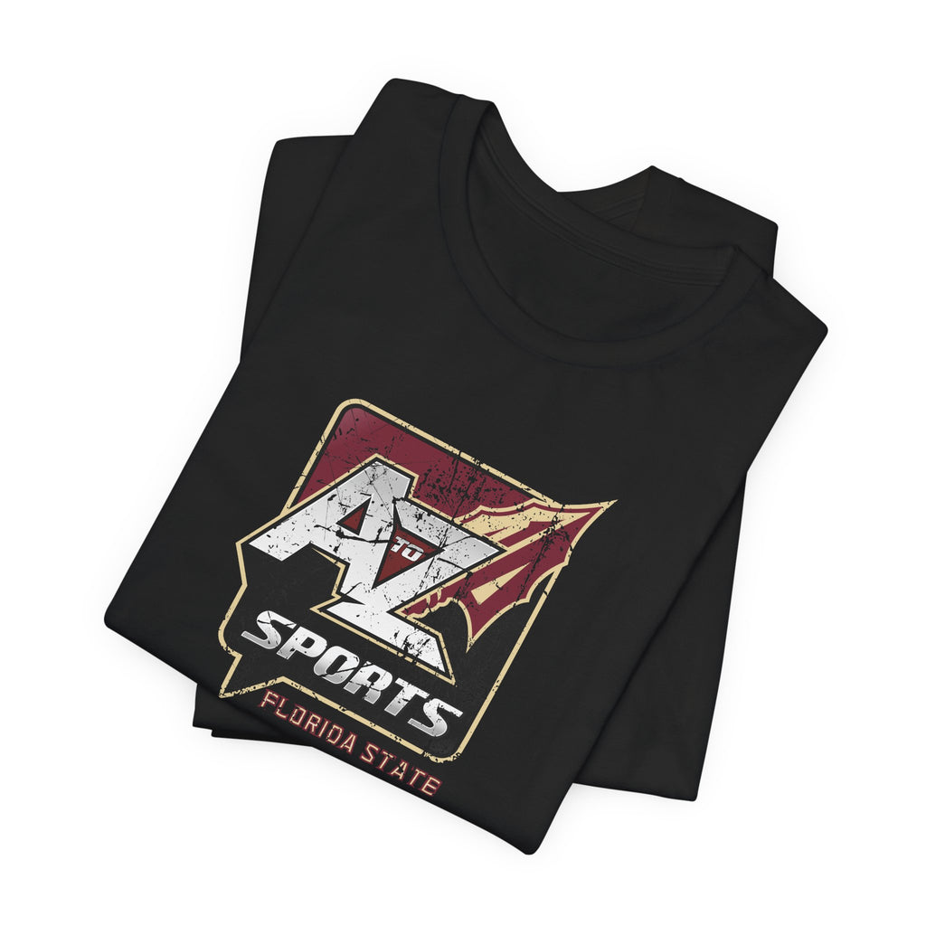 A to Z Sports Florida State Distressed T-Shirt