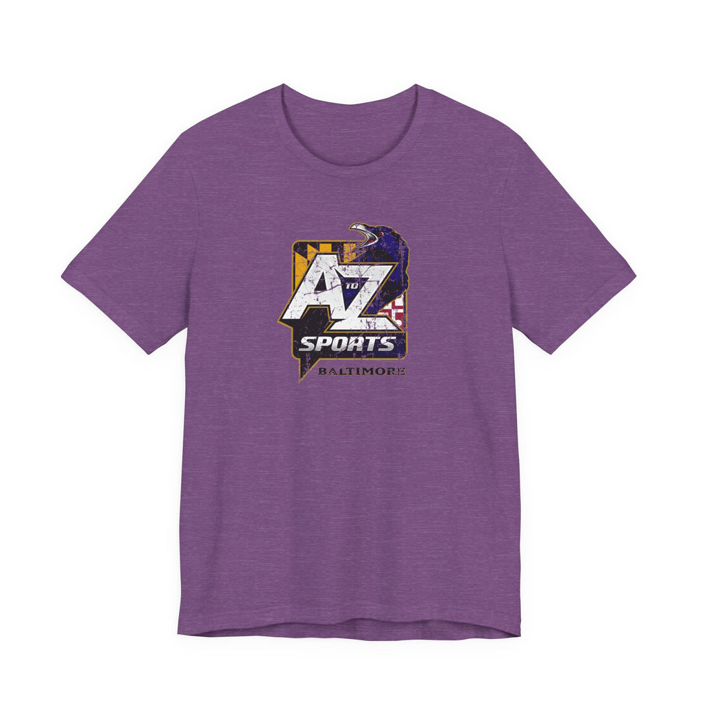 A to Z Sports Ravens Distressed T-Shirt