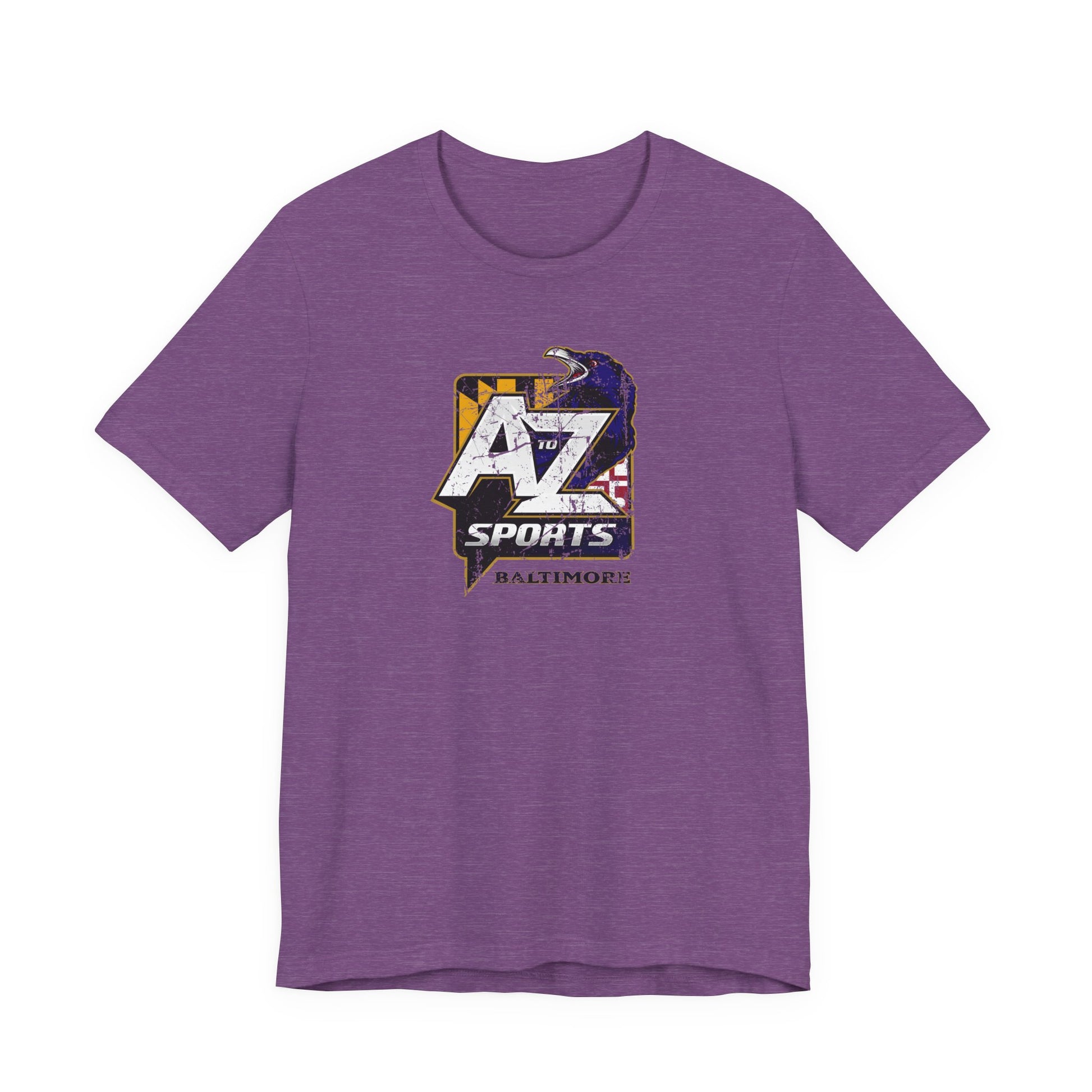 A to Z Sports Ravens Distressed T-Shirt