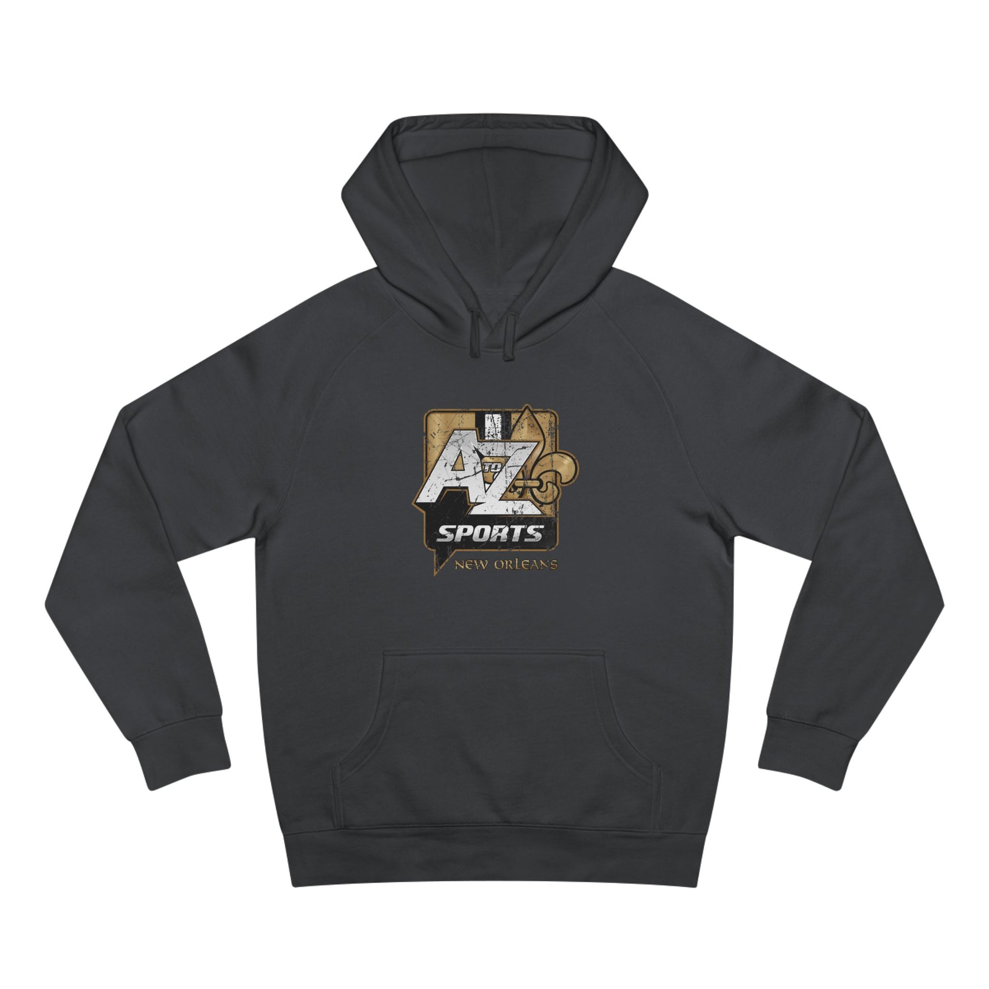 A to Z Sports Saints Distressed Hoodie