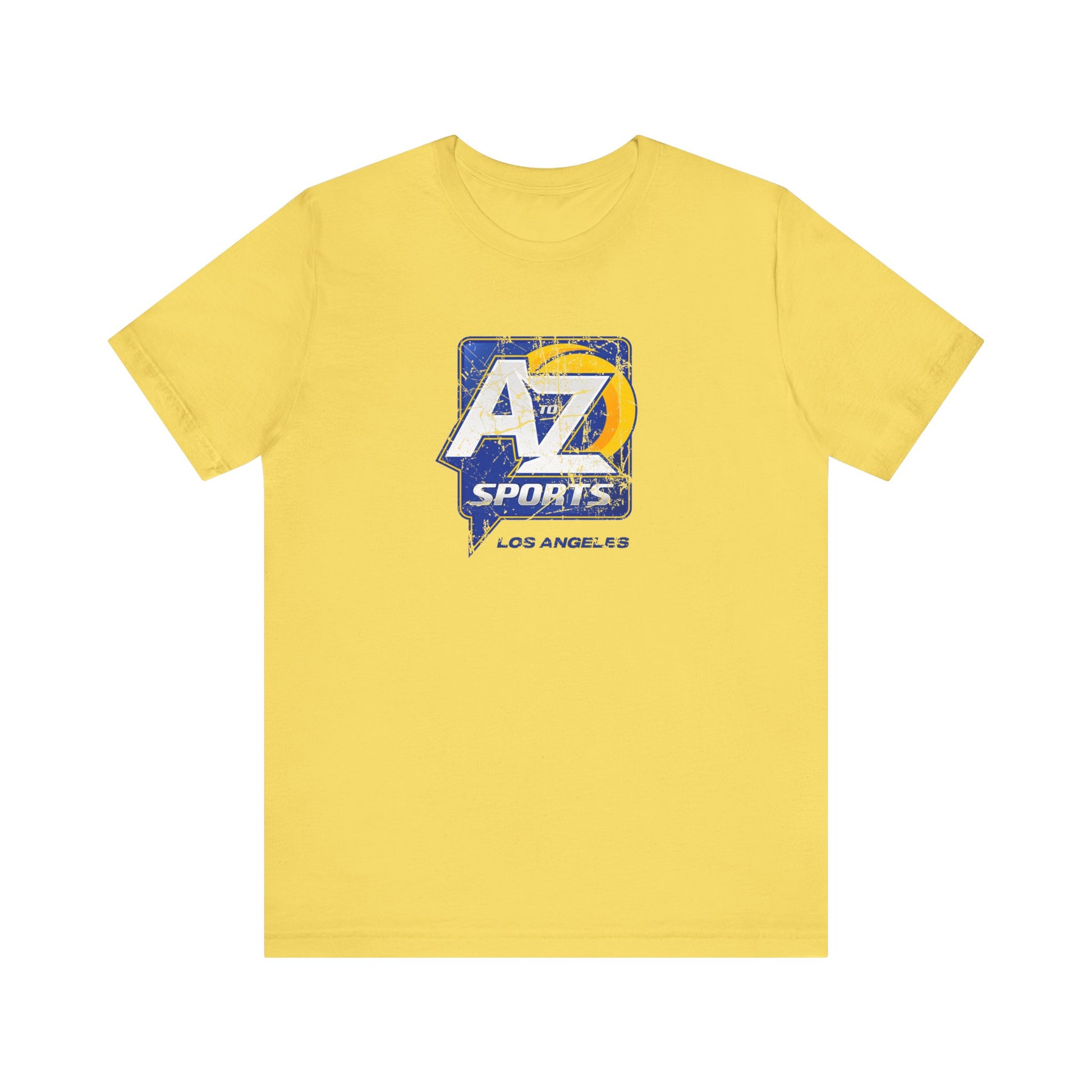 A to Z Sports Rams Distressed T-Shirt
