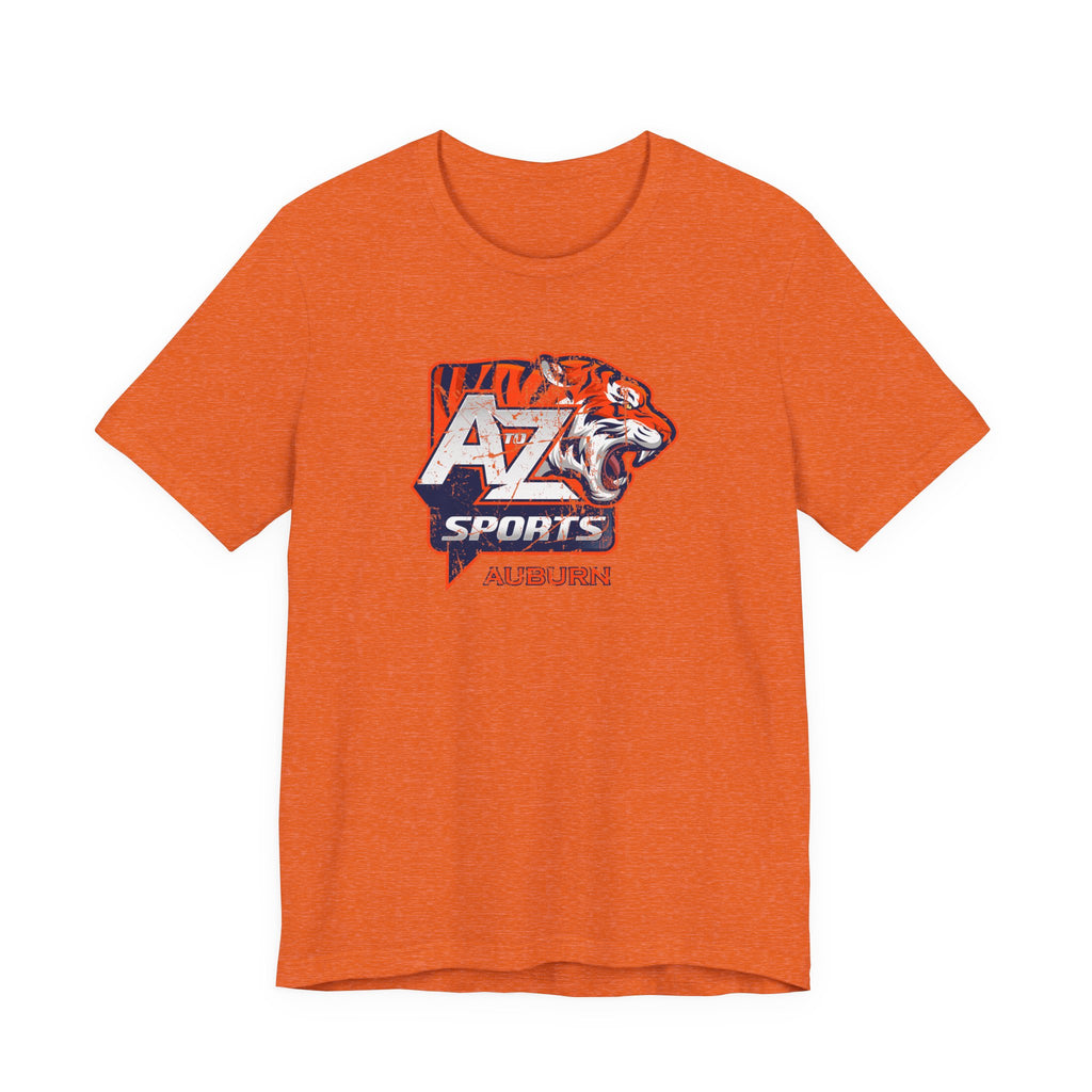 A to Z Sports Auburn Distressed T-Shirt