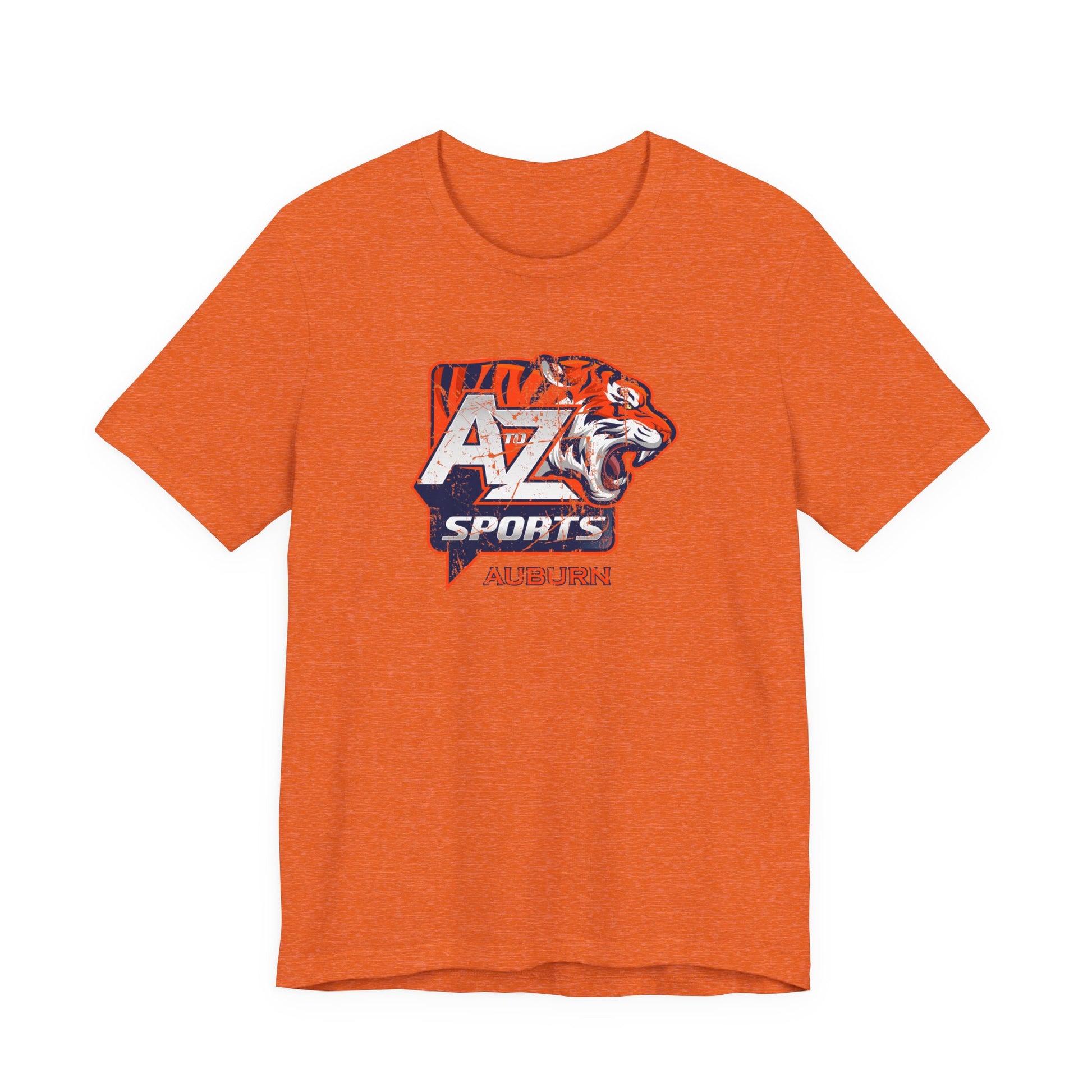 A to Z Sports Auburn Distressed T-Shirt