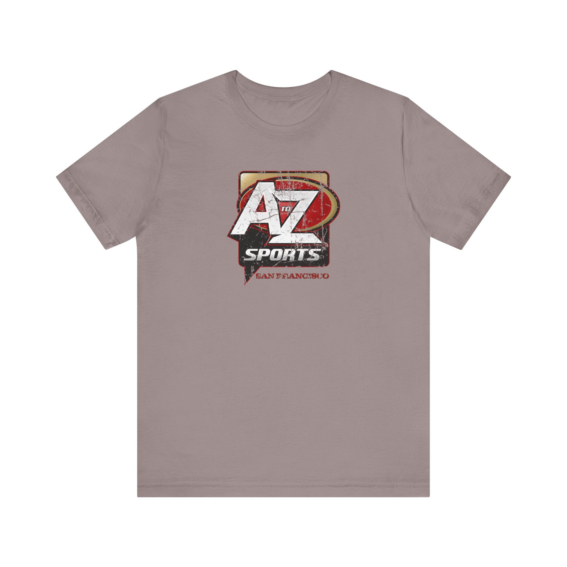 A to Z Sports 49ers Distressed T-Shirt