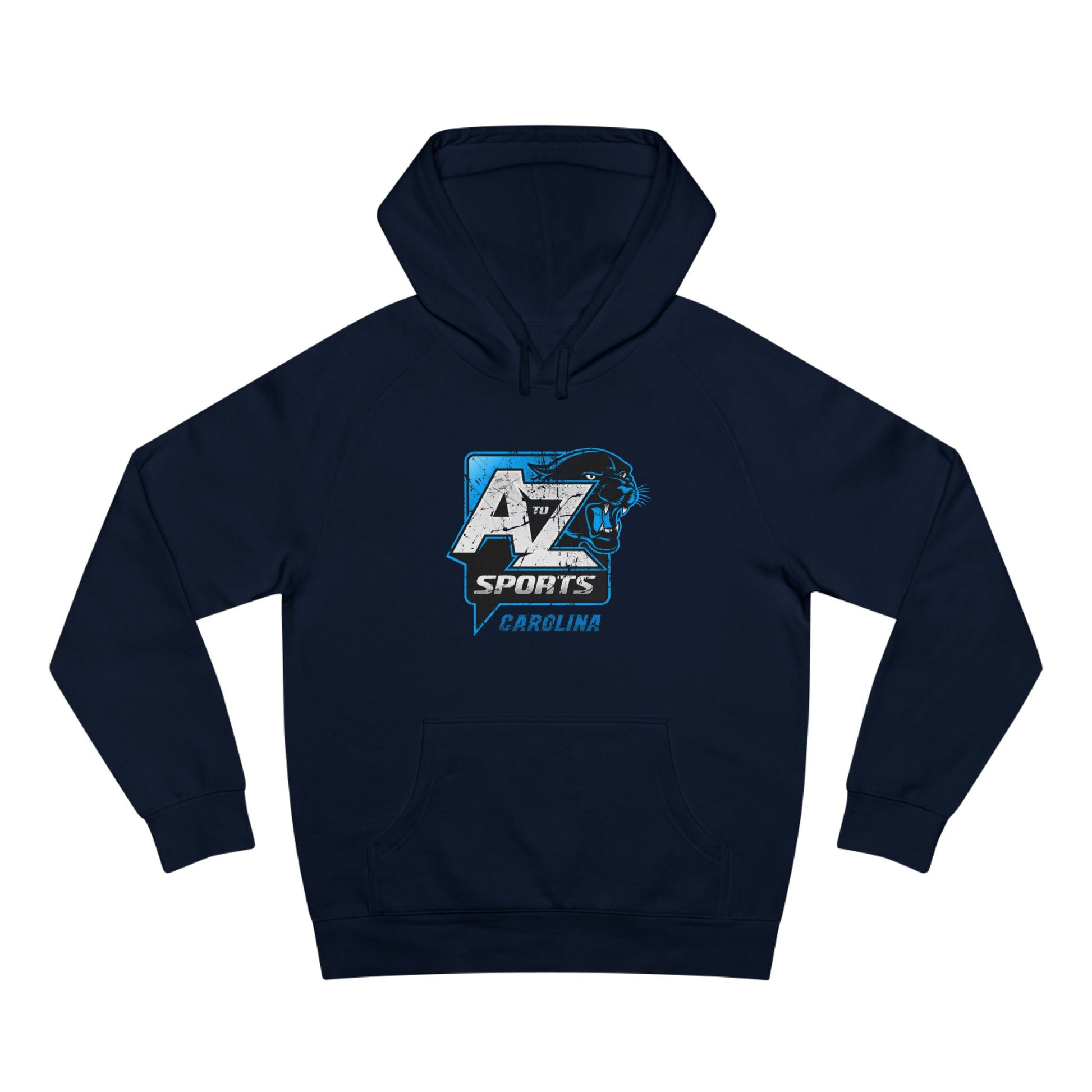 A to Z Sports Panthers Distressed Hoodie