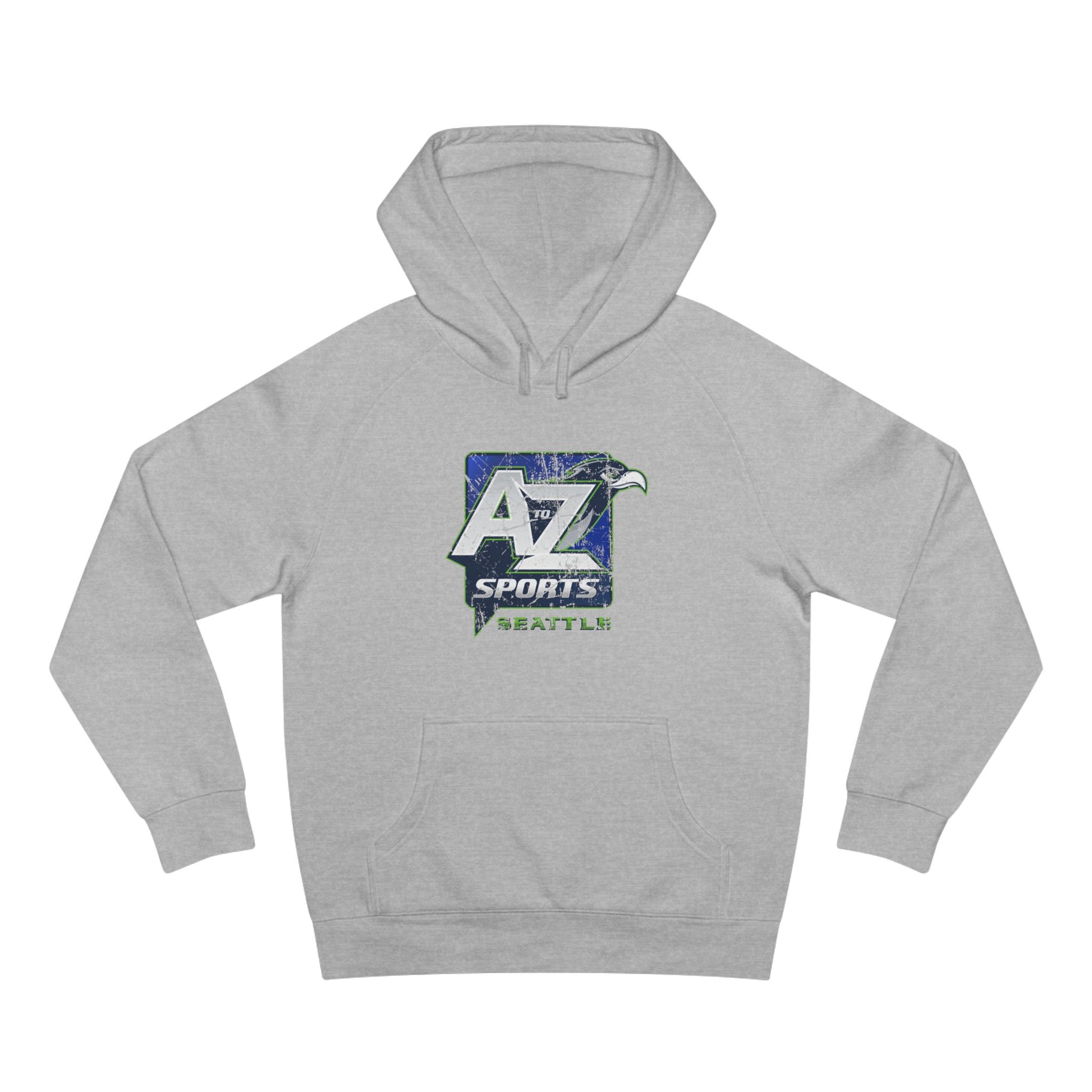 A to Z Sports Seahawks Distressed Hoodie