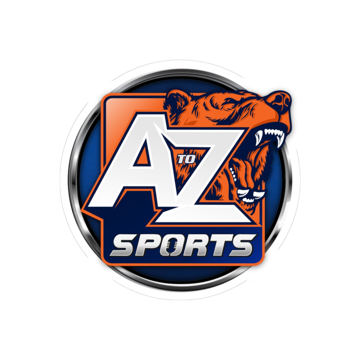 A to Z Sports Bears Sticker