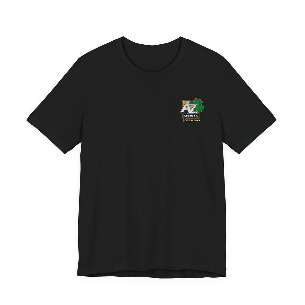 A to Z Sports Notre Dame Distressed Pocket T-Shirt