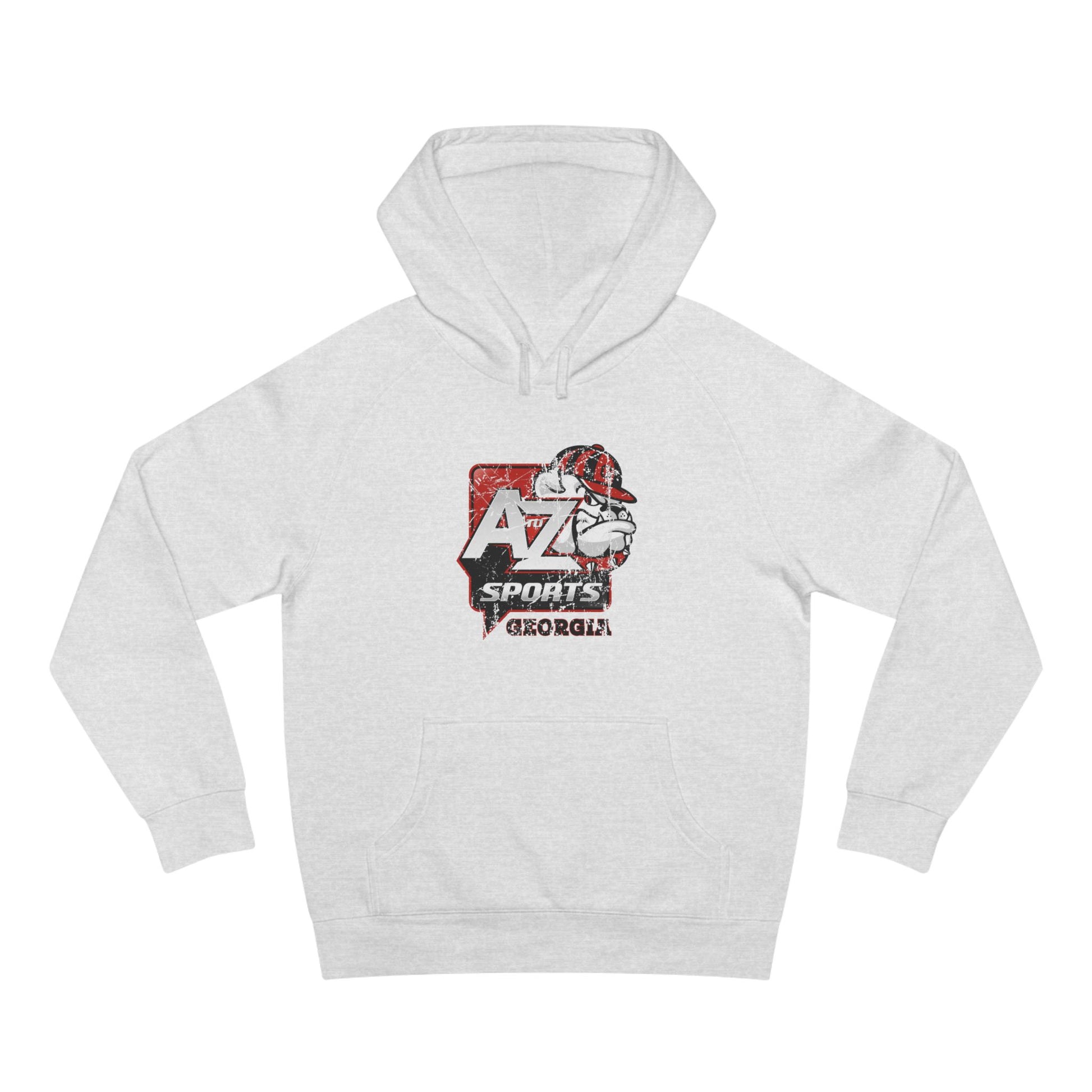 A to Z Sports Georgia Distressed Hoodie