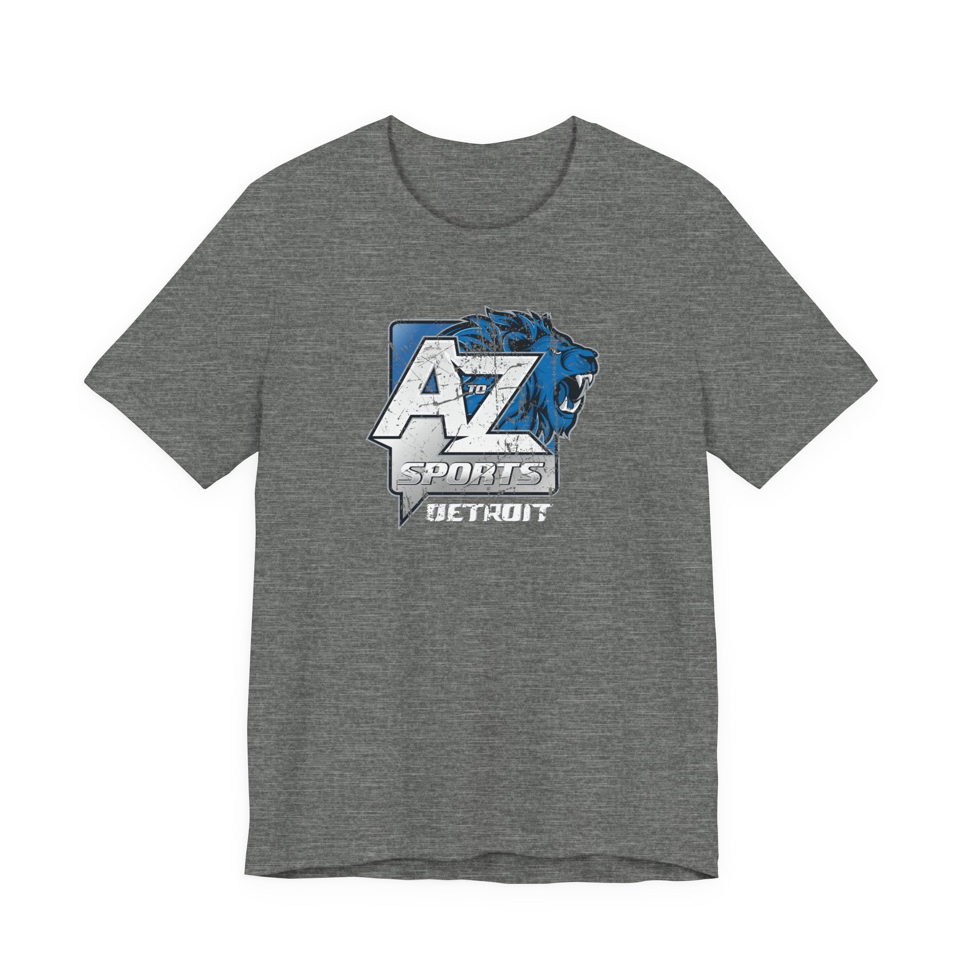 A to Z Sports Lions Distressed T-Shirt