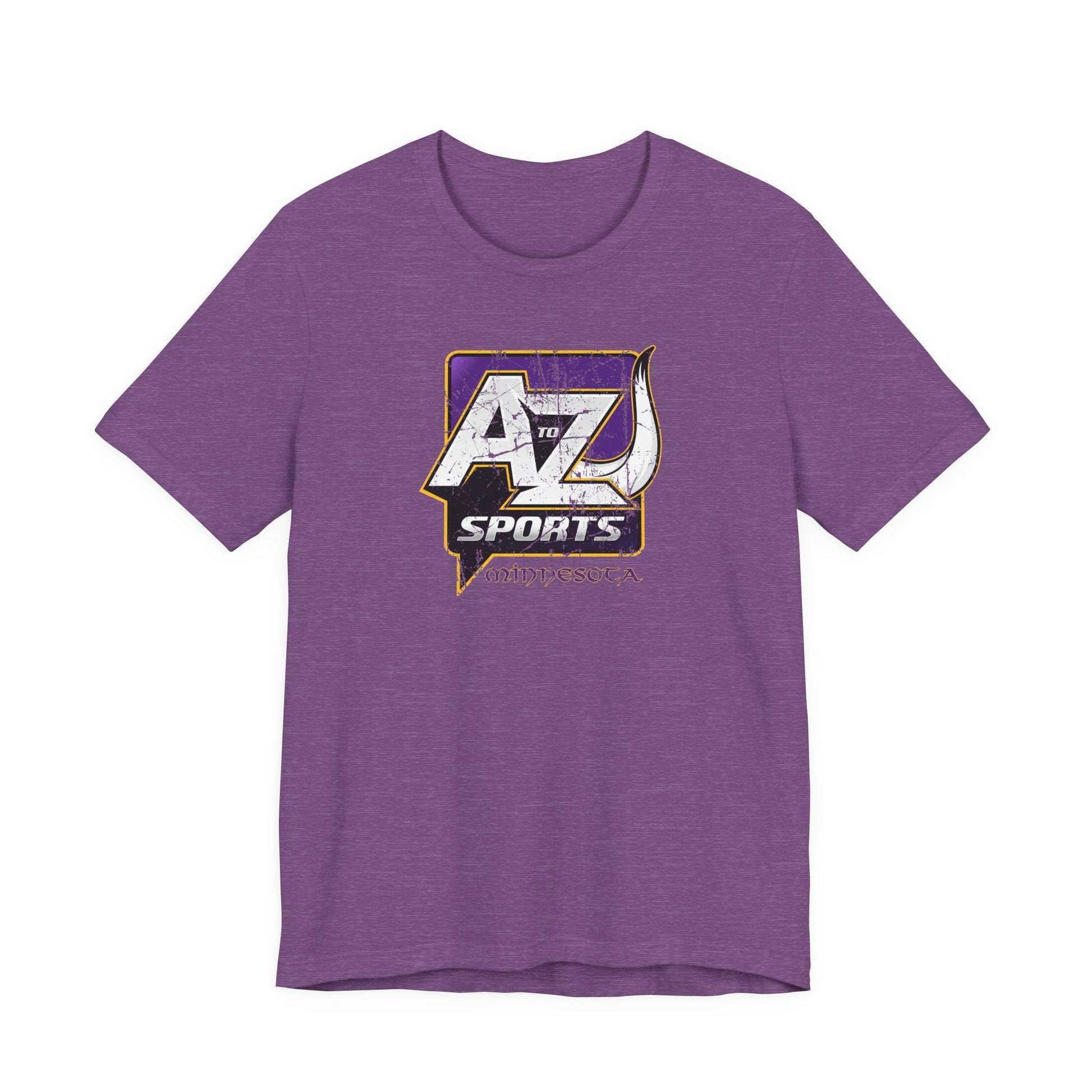 A to Z Sports Vikings Distressed T-Shirt