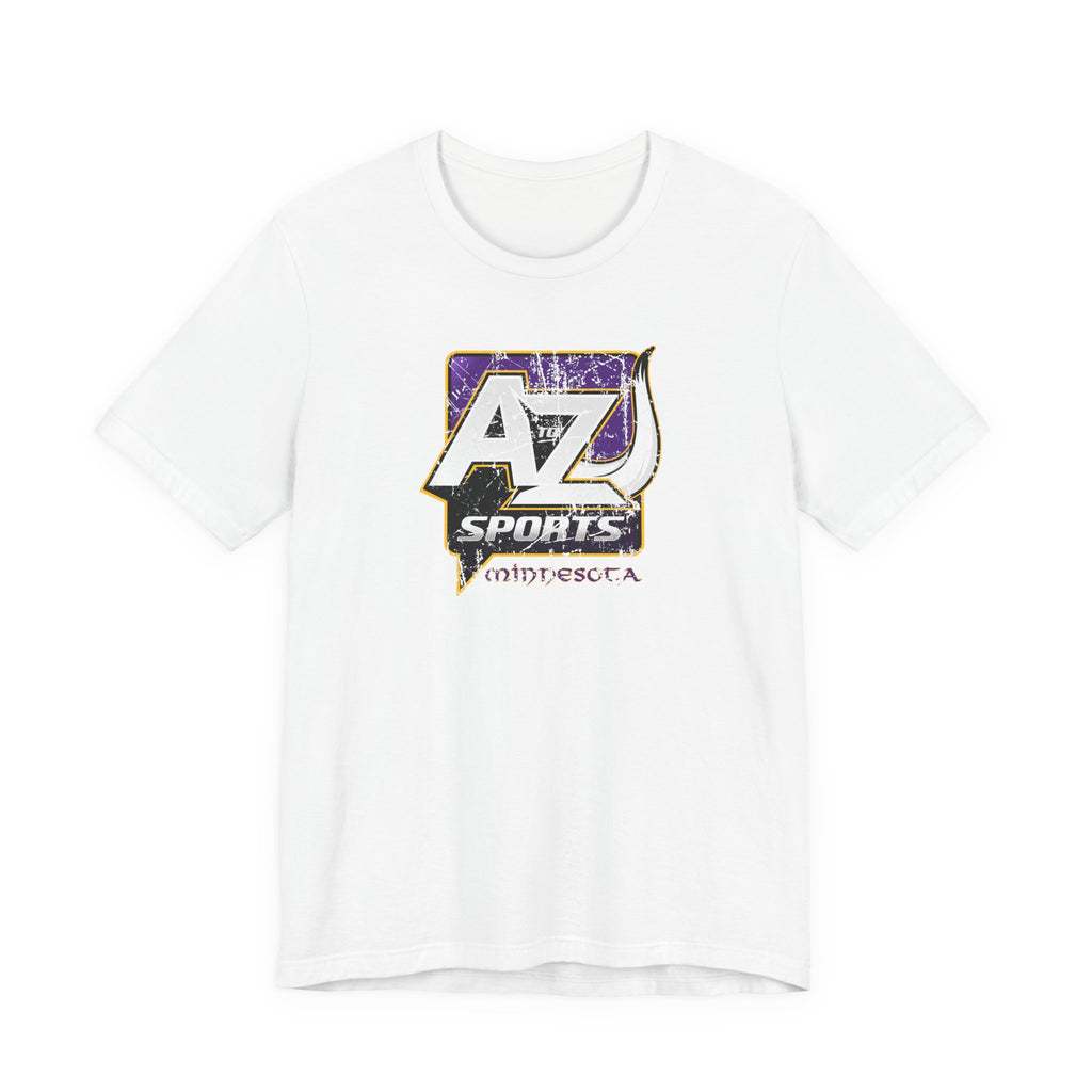 A to Z Sports Vikings Distressed T-Shirt