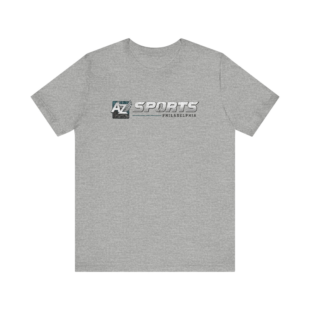 A to Z Sports Eagles Distressed Horizontal T-Shirt