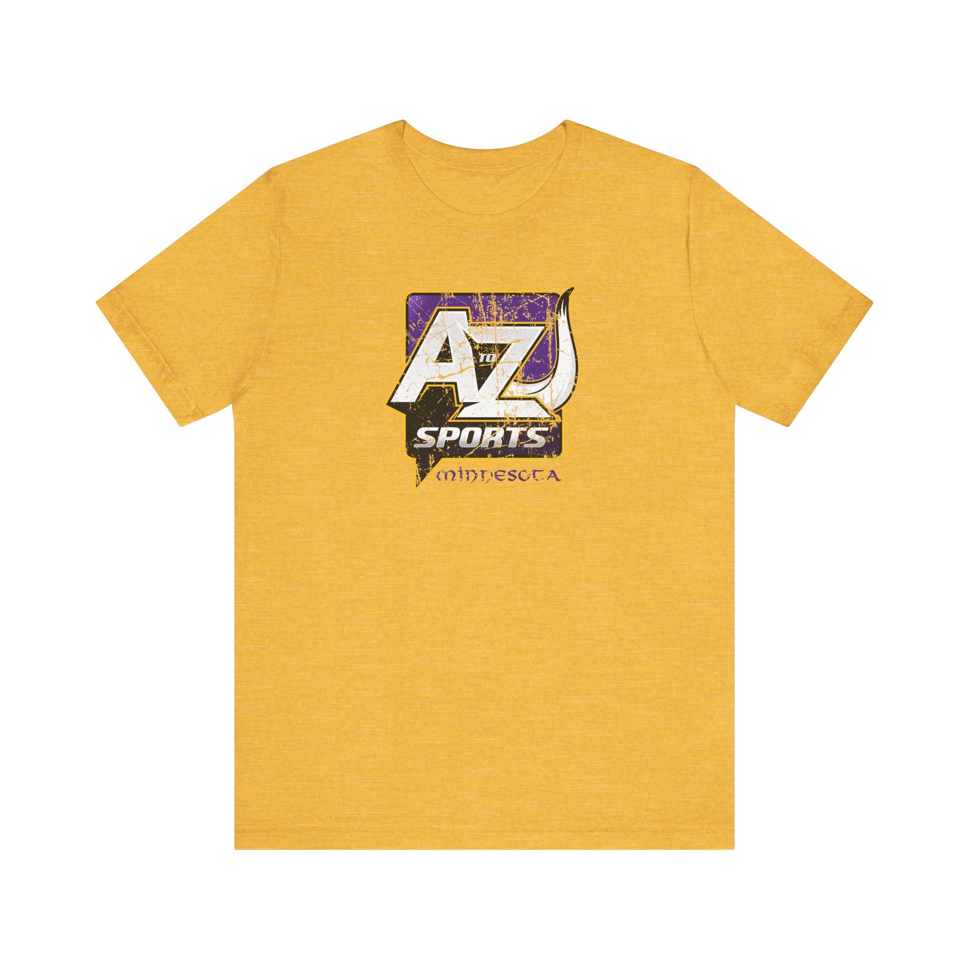 A to Z Sports Vikings Distressed T-Shirt
