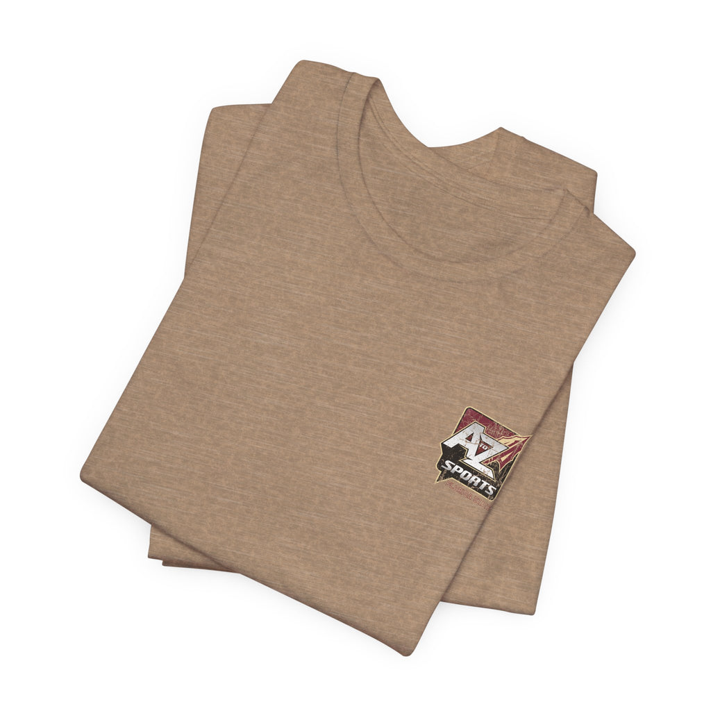 A to Z Sports Florida State Distressed Pocket T-Shirt