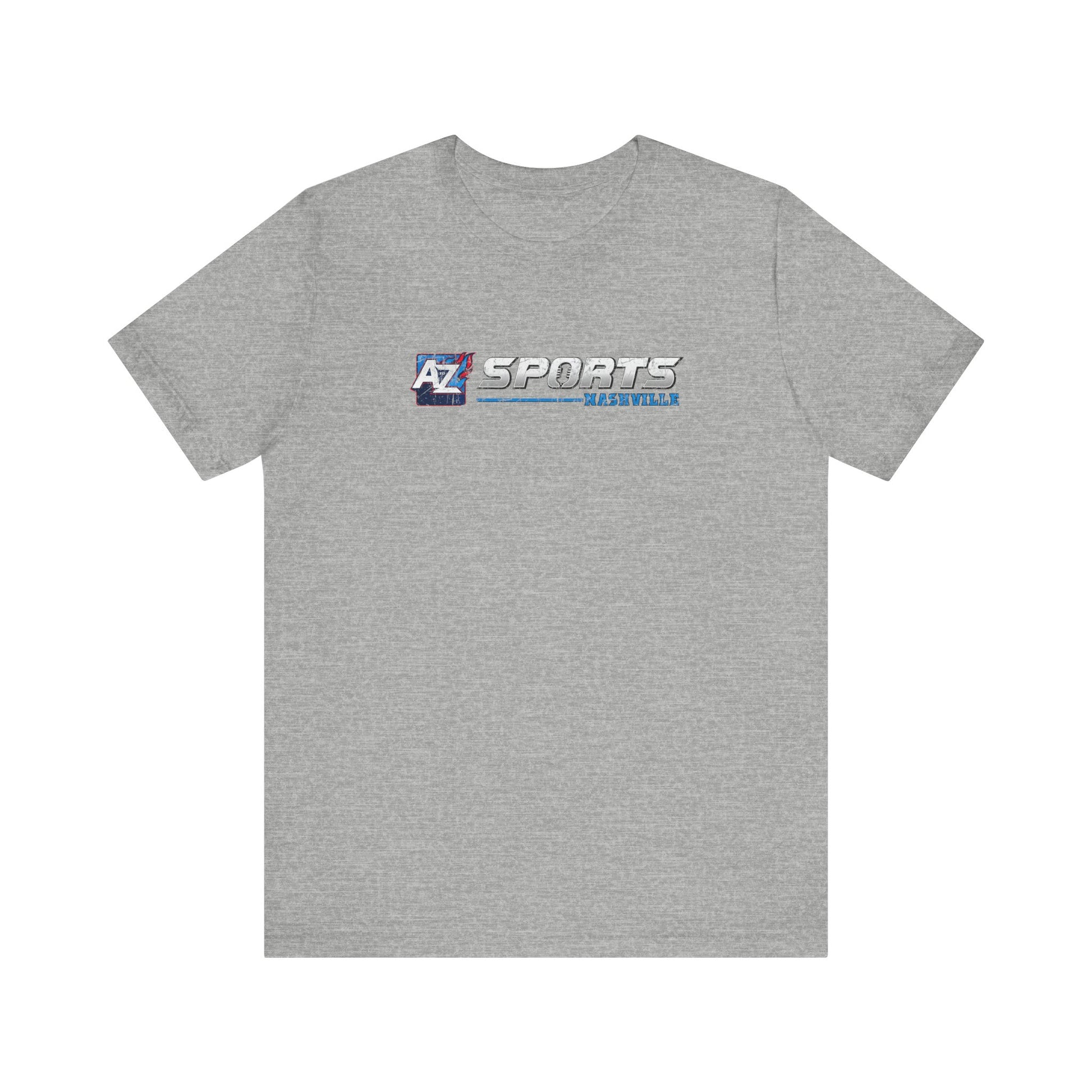 A to Z Sports Nashville Distressed Horizontal T-Shirt