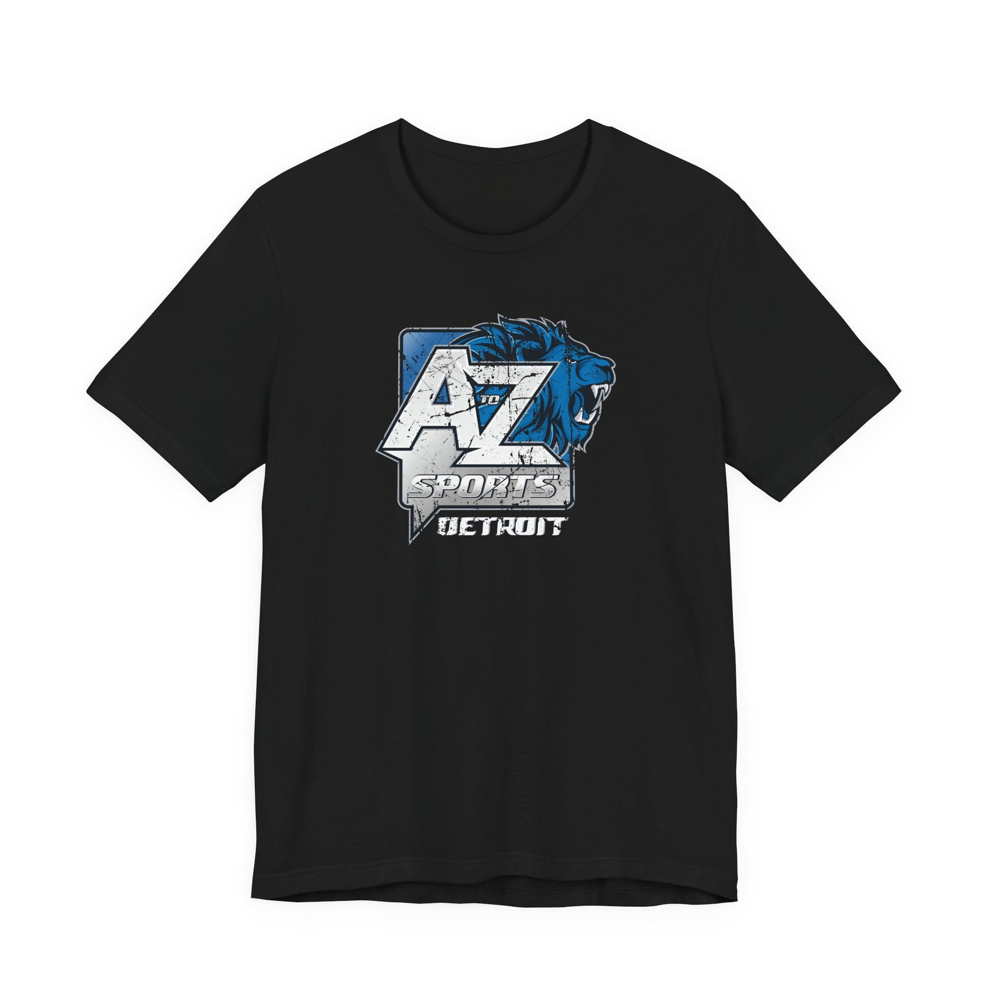A to Z Sports Lions Distressed T-Shirt