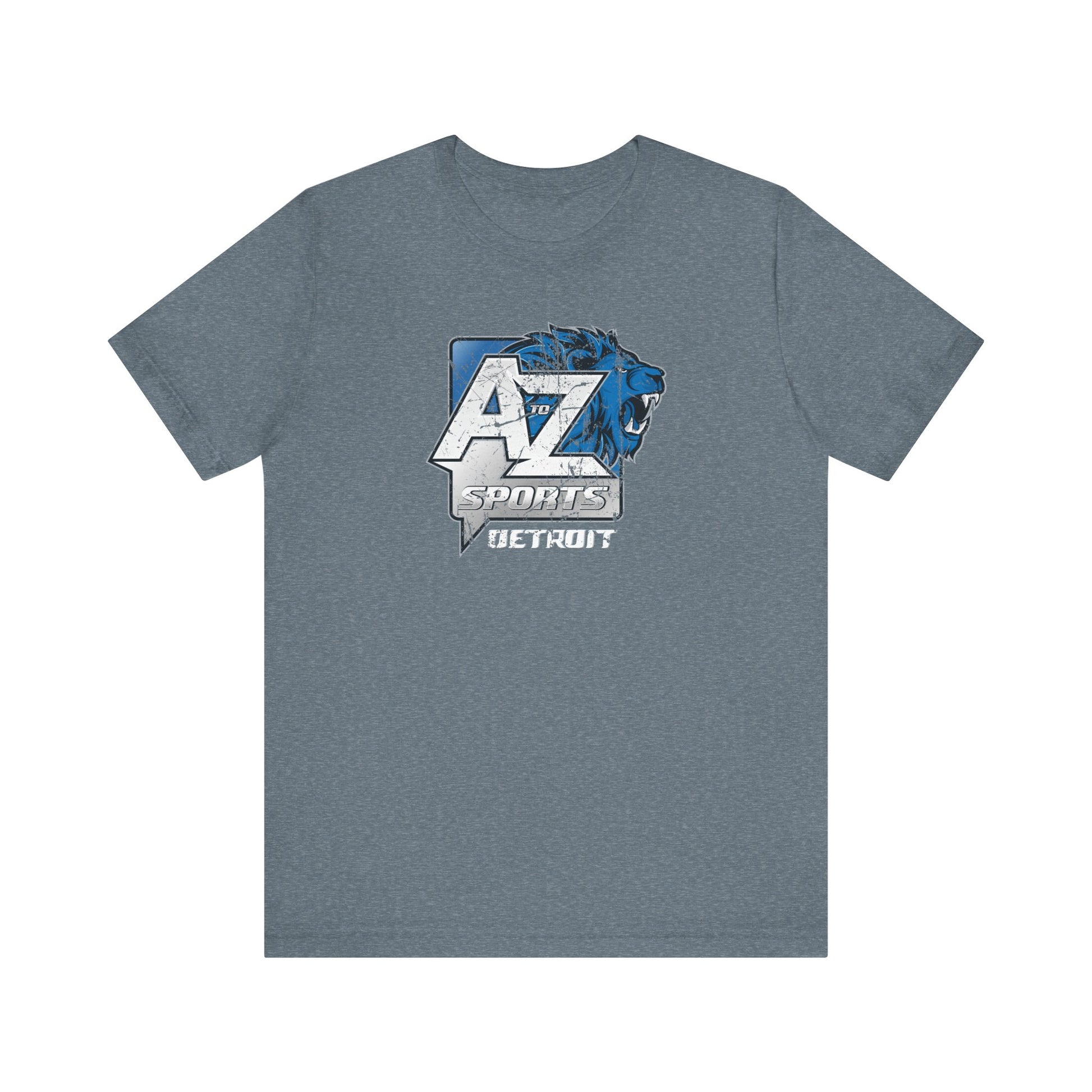 A to Z Sports Lions Distressed T-Shirt