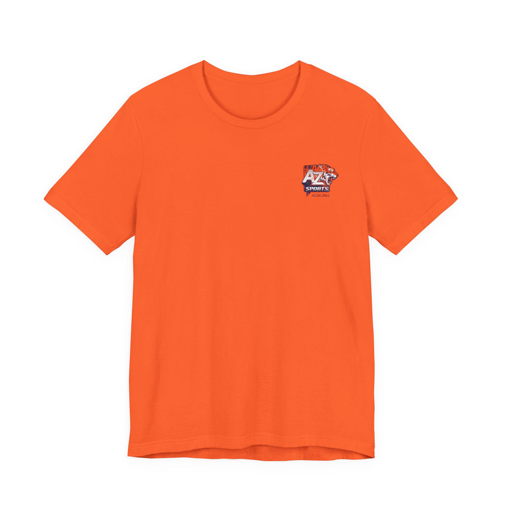 A to Z Sports Auburn Distressed Pocket T-Shirt