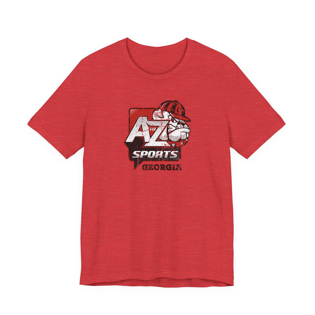 A to Z Sports Georgia Distressed T-Shirt