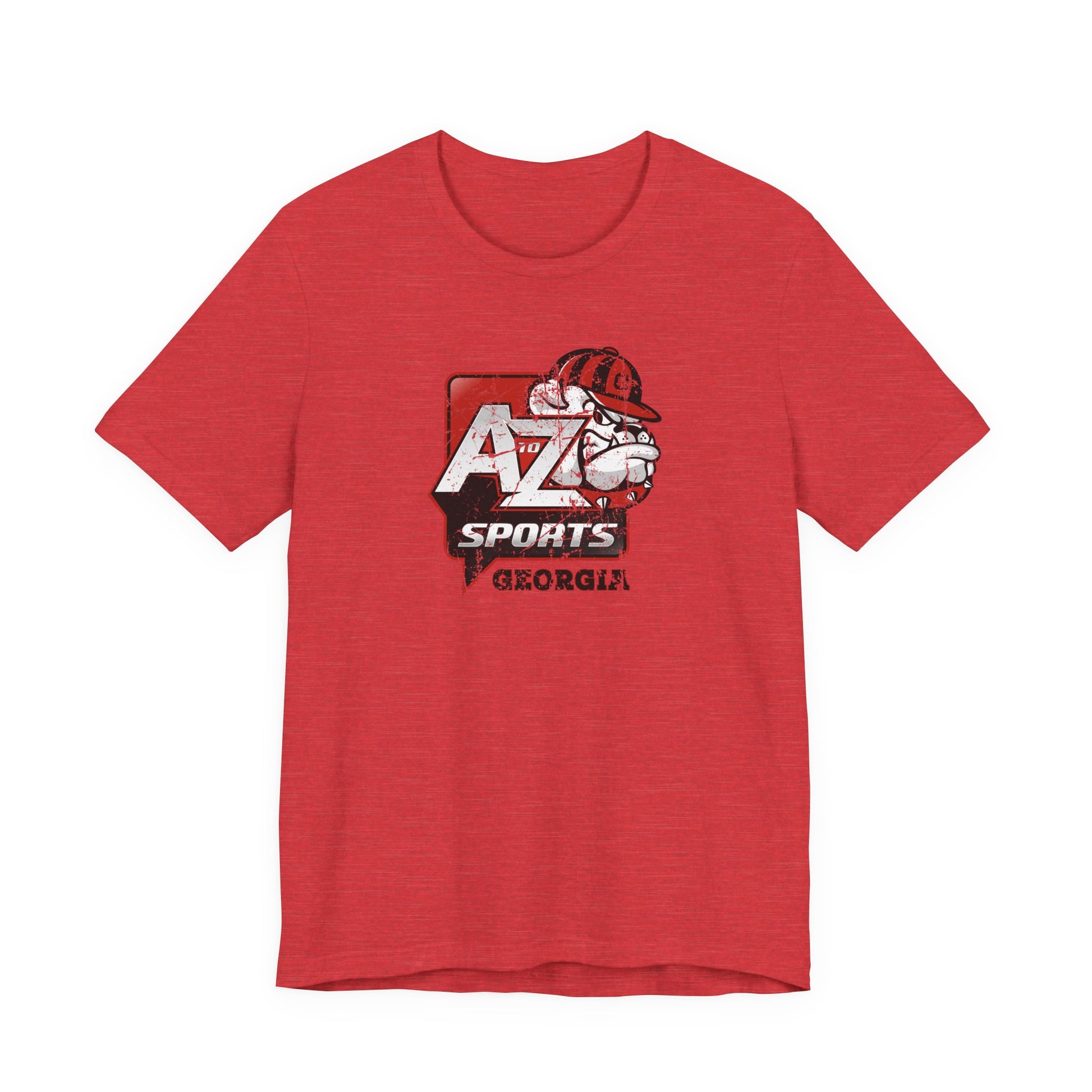 A to Z Sports Georgia Distressed T-Shirt