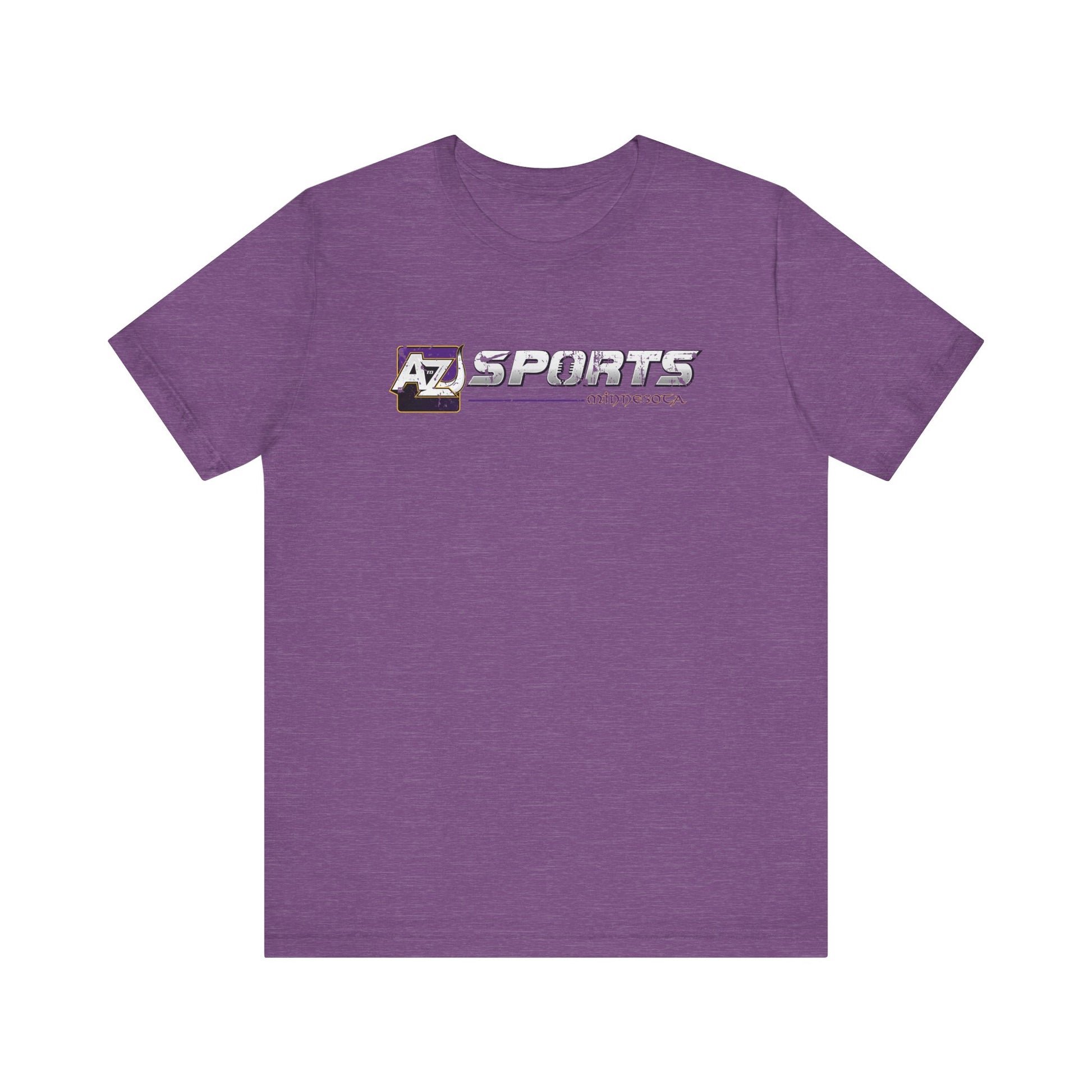A to Z Sports Vikings Distressed Horizontal T-Shirt