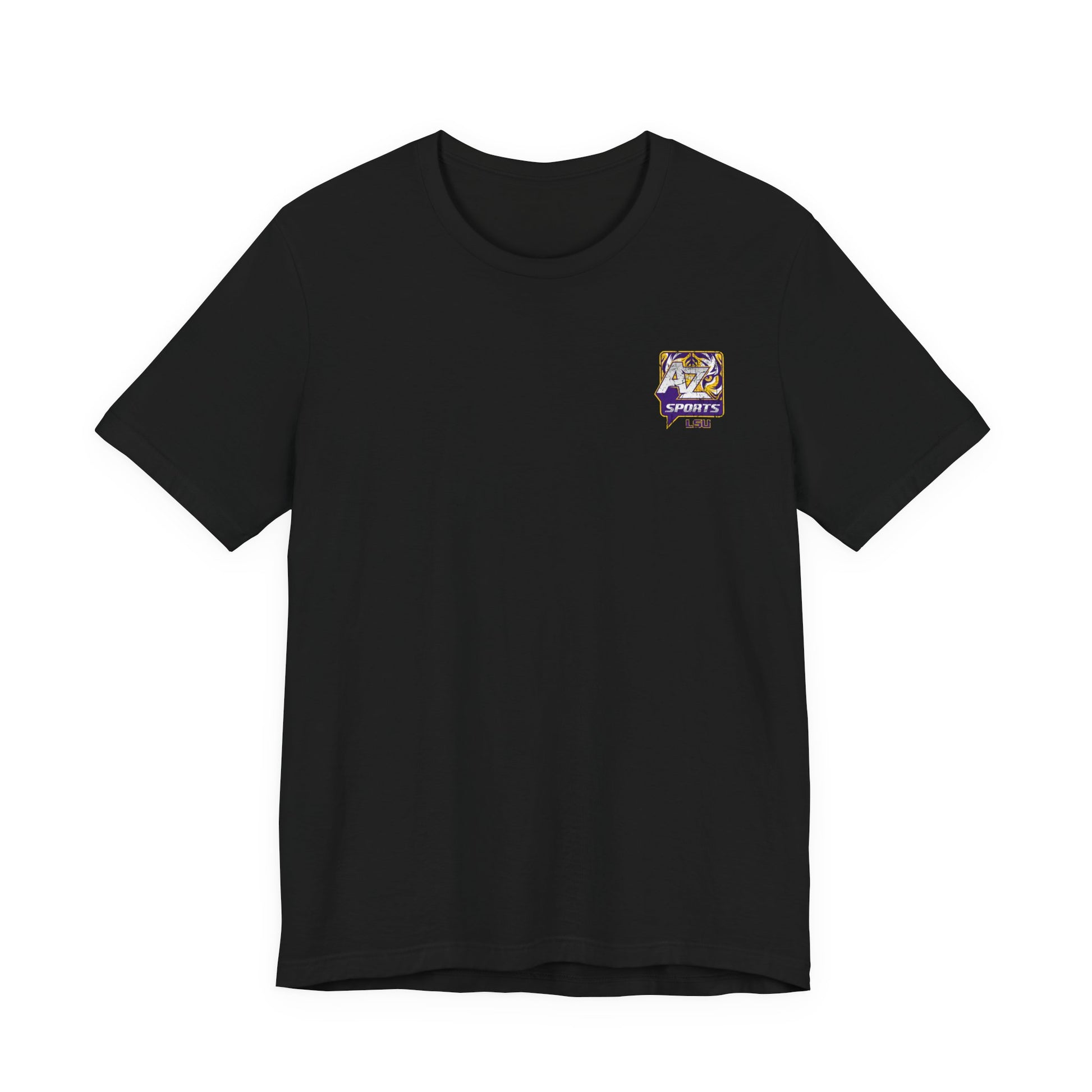 A to Z Sports LSU Distressed Pocket T-Shirt