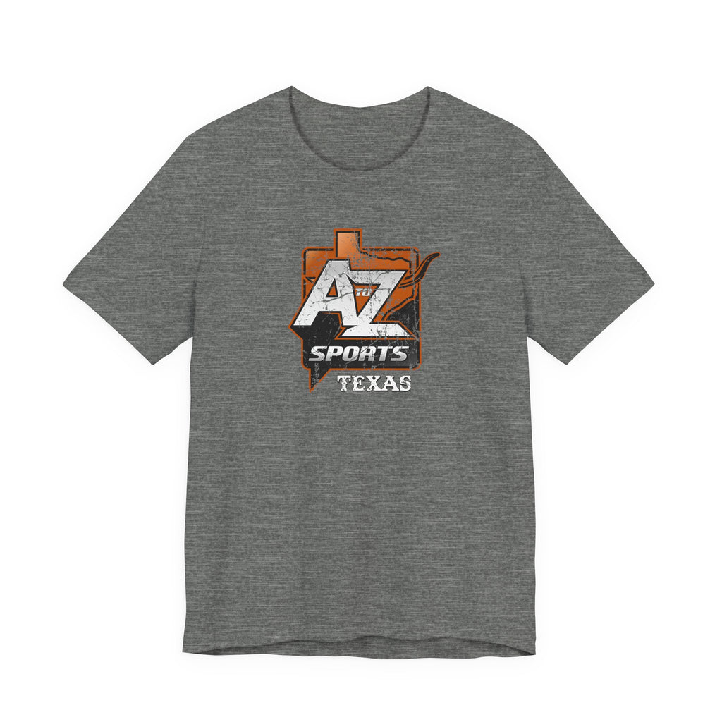 A to Z Sports Texas Distressed T-Shirt