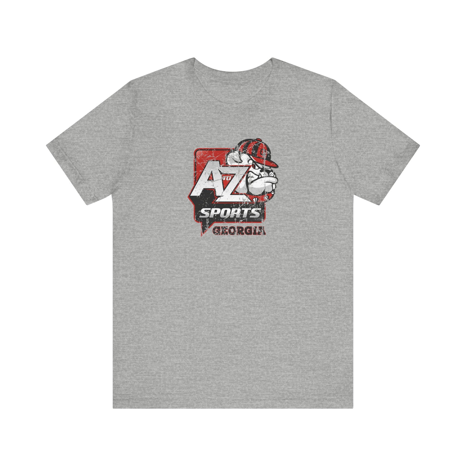 A to Z Sports Georgia Distressed T-Shirt