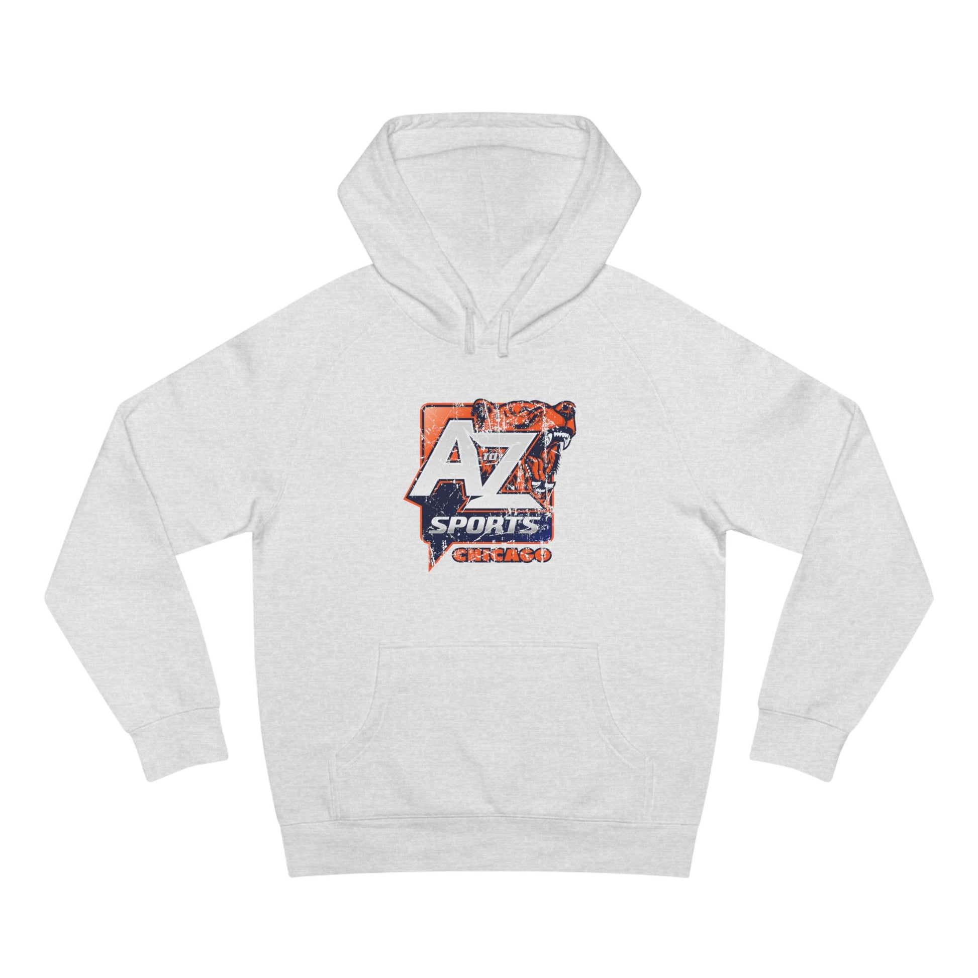 A to Z Sports Bears Distressed Hoodie