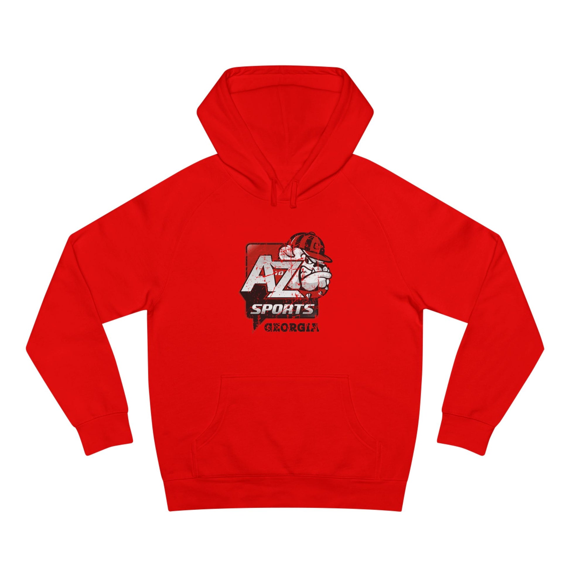 A to Z Sports Georgia Distressed Hoodie