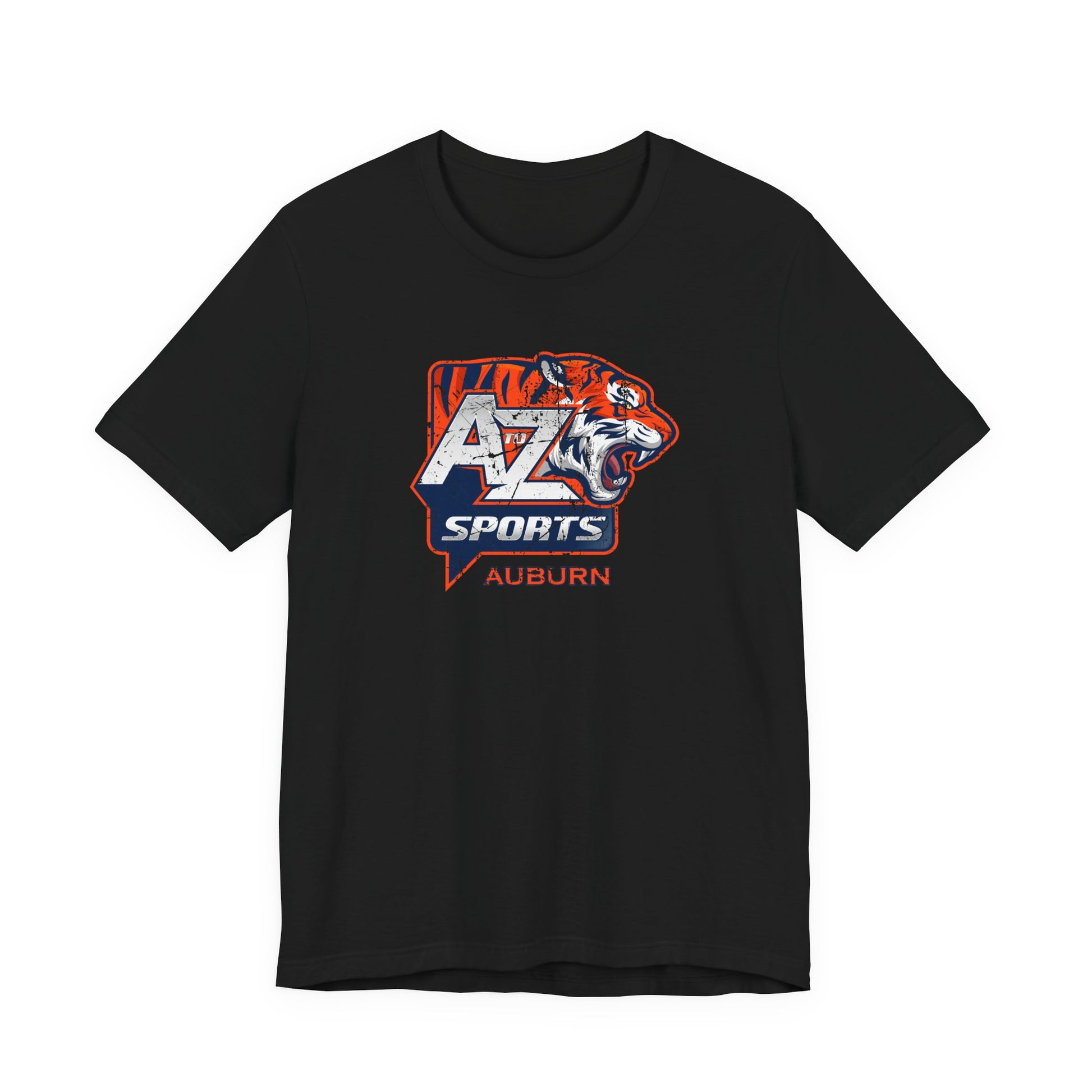A to Z Sports Auburn Distressed T-Shirt