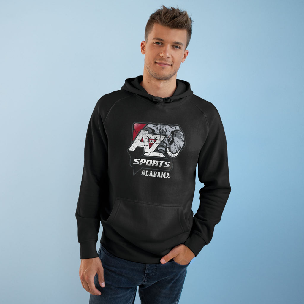 A to Z Sports Alabama Distressed Hoodie