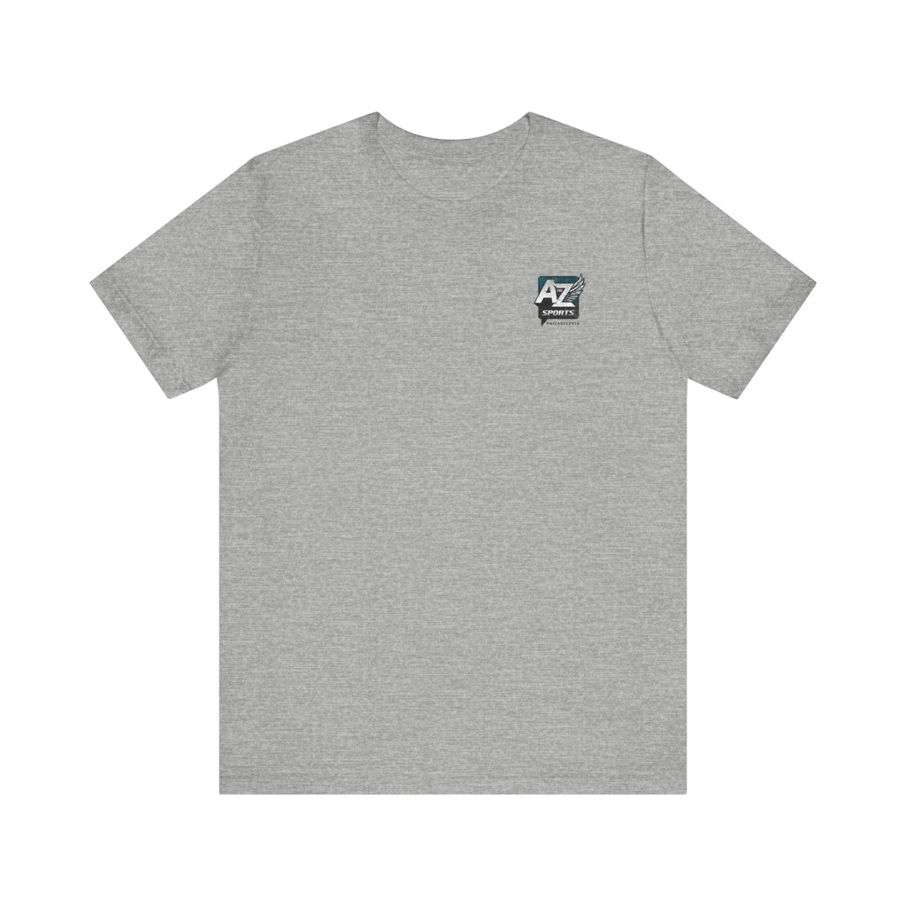 A to Z Sports Eagles Distressed Pocket T-Shirt
