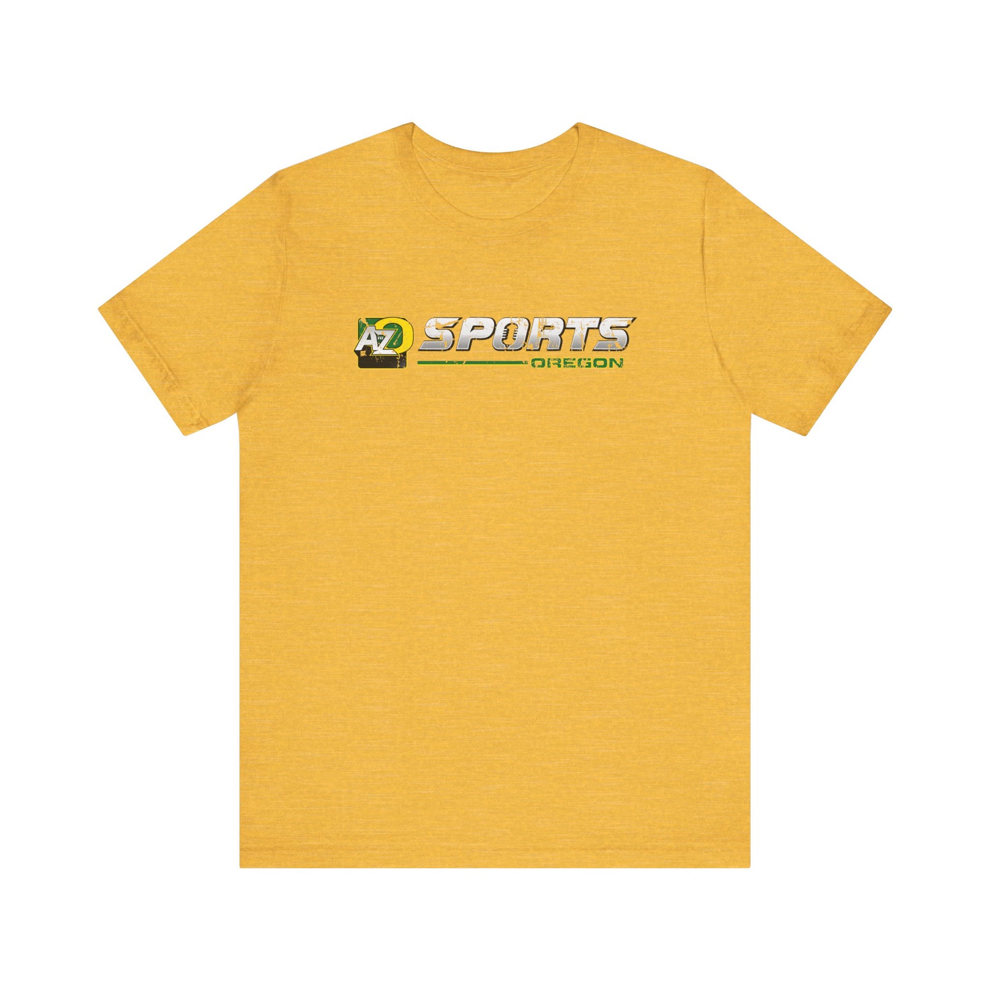A to Z Sports Oregon Distressed Horizontal T-Shirt