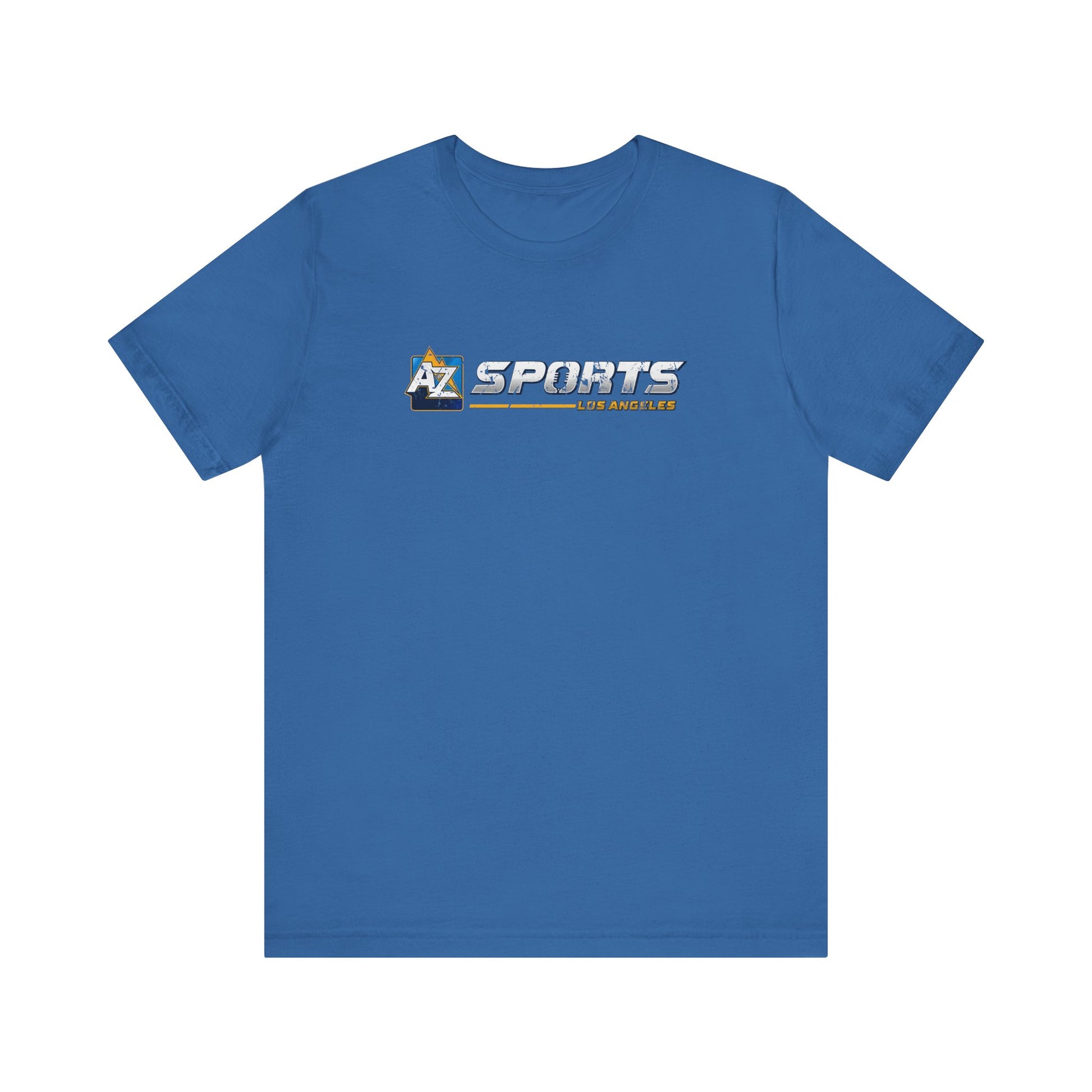 A to Z Sports Chargers Distressed Horizontal T-Shirt