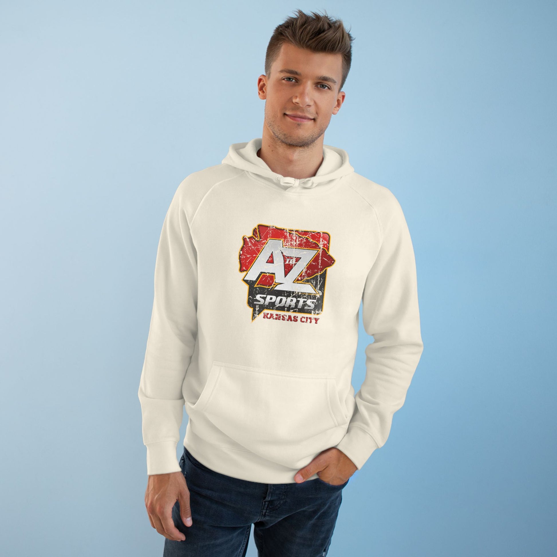A to Z Sports Chiefs Distressed Hoodie