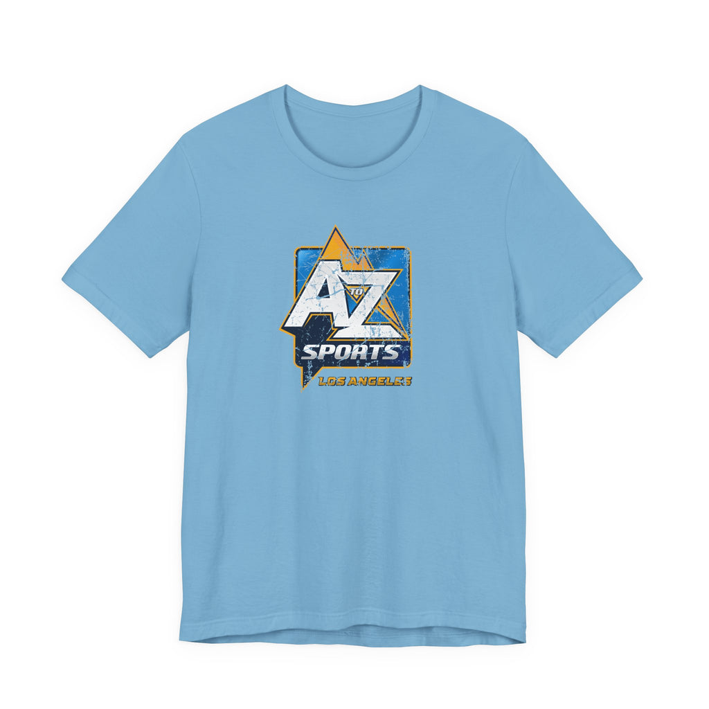 A to Z Sports Chargers Distressed T-Shirt