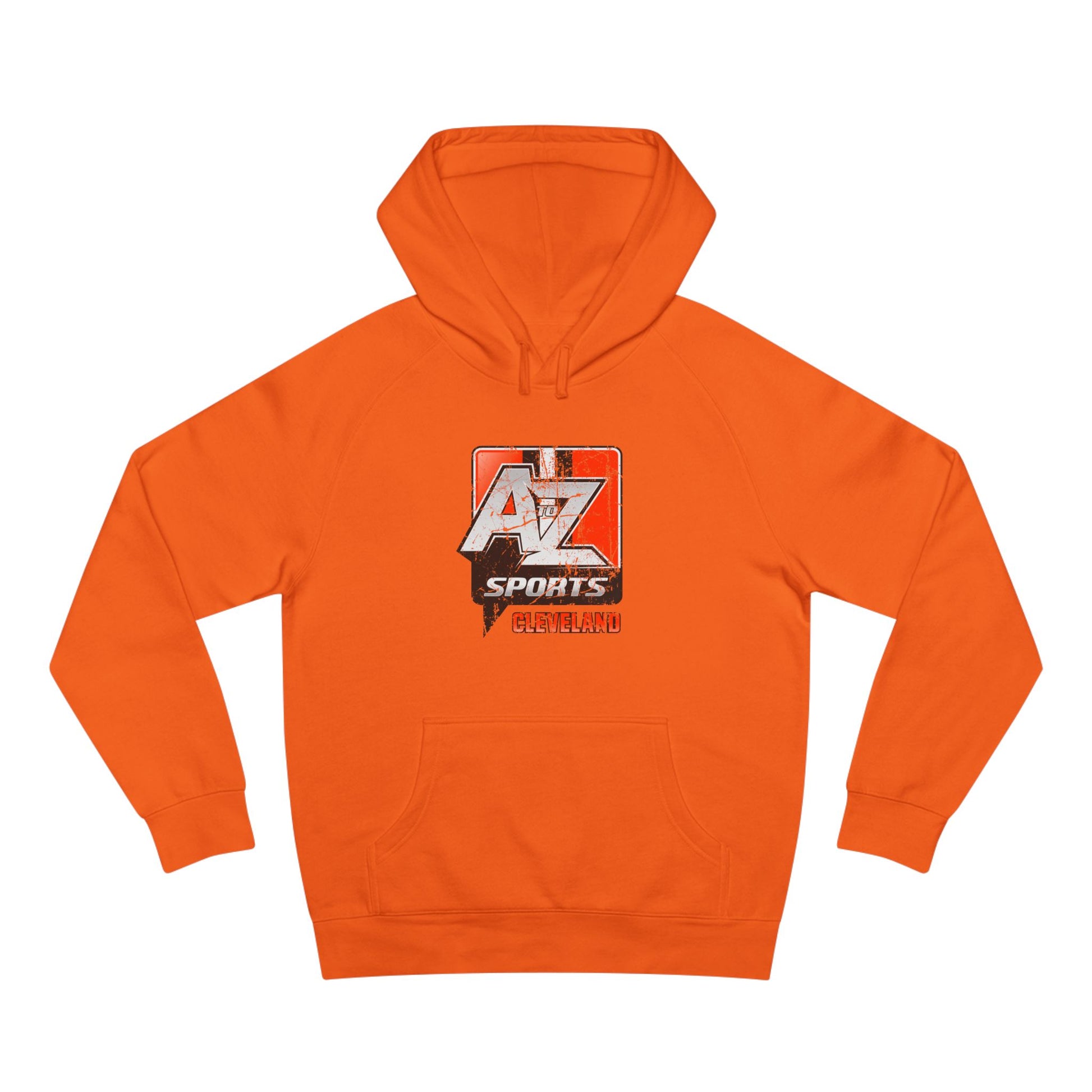 A to Z Sports Browns Distressed Hoodie